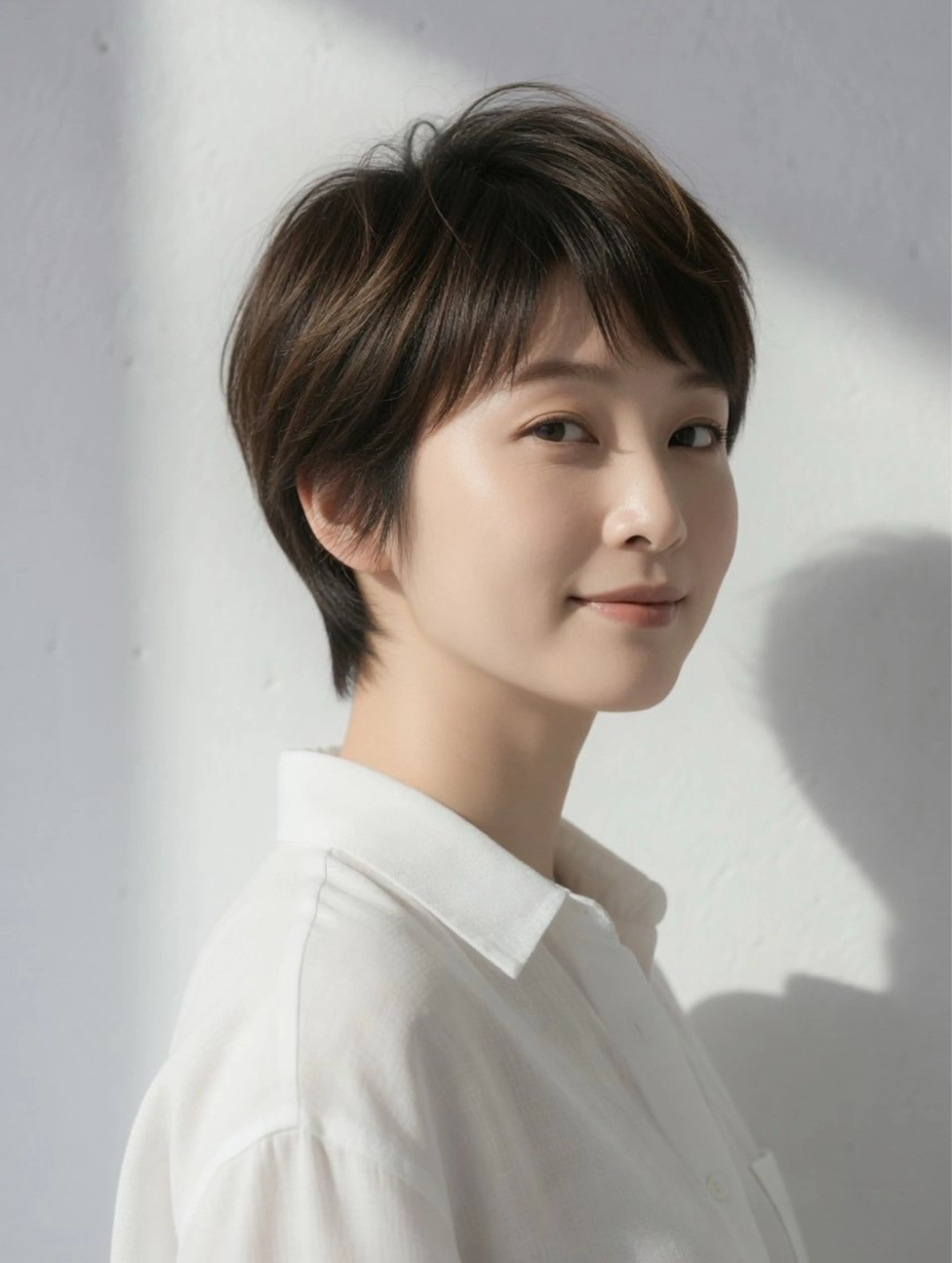 ショート ショートヘア カット ヘアカラー トリートメント 石沢 知康のヘアスタイル