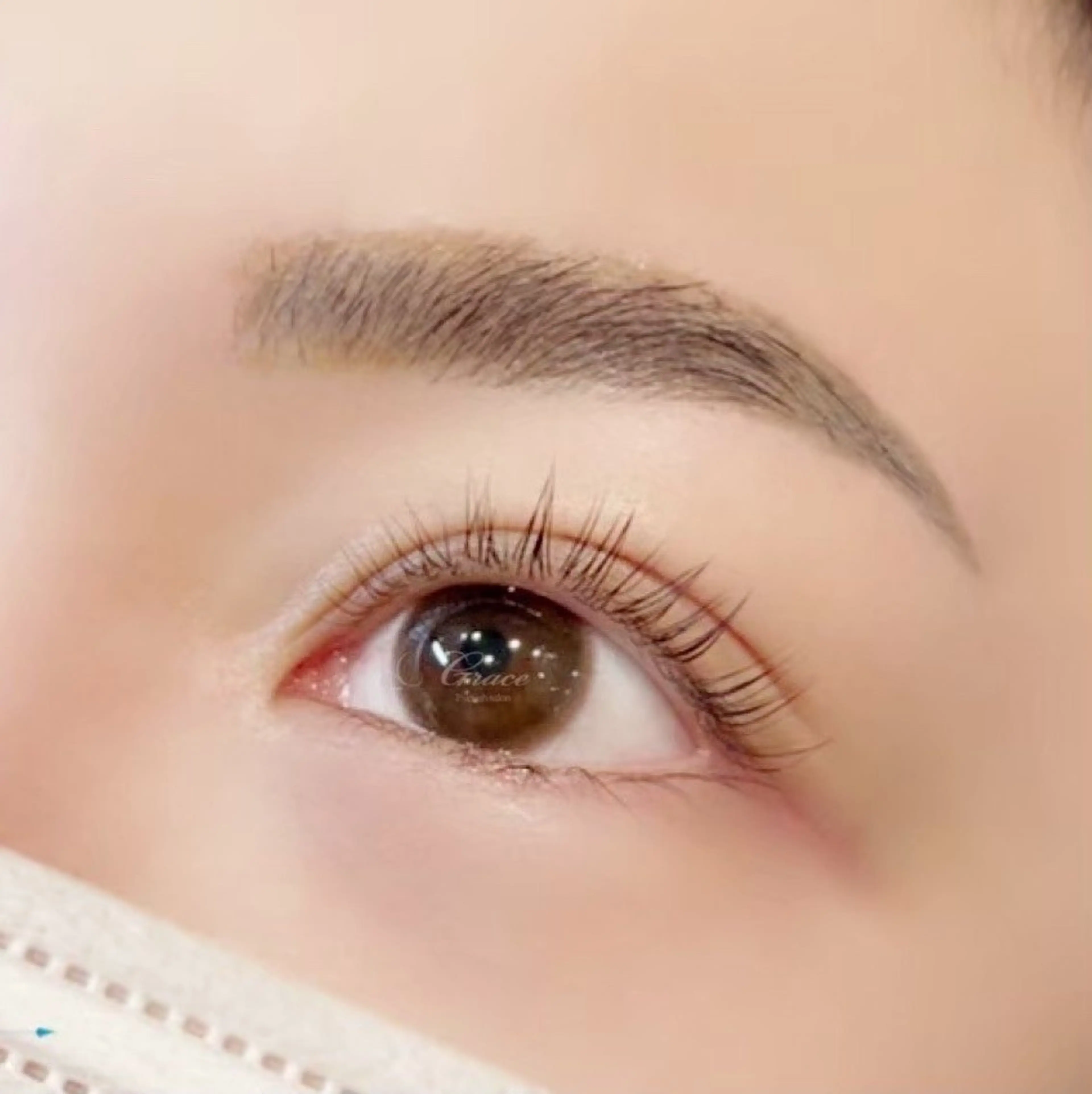 アイブロウ ワックス脱毛 眉カット Grace コバヤシのマツエク・マツパデザイン