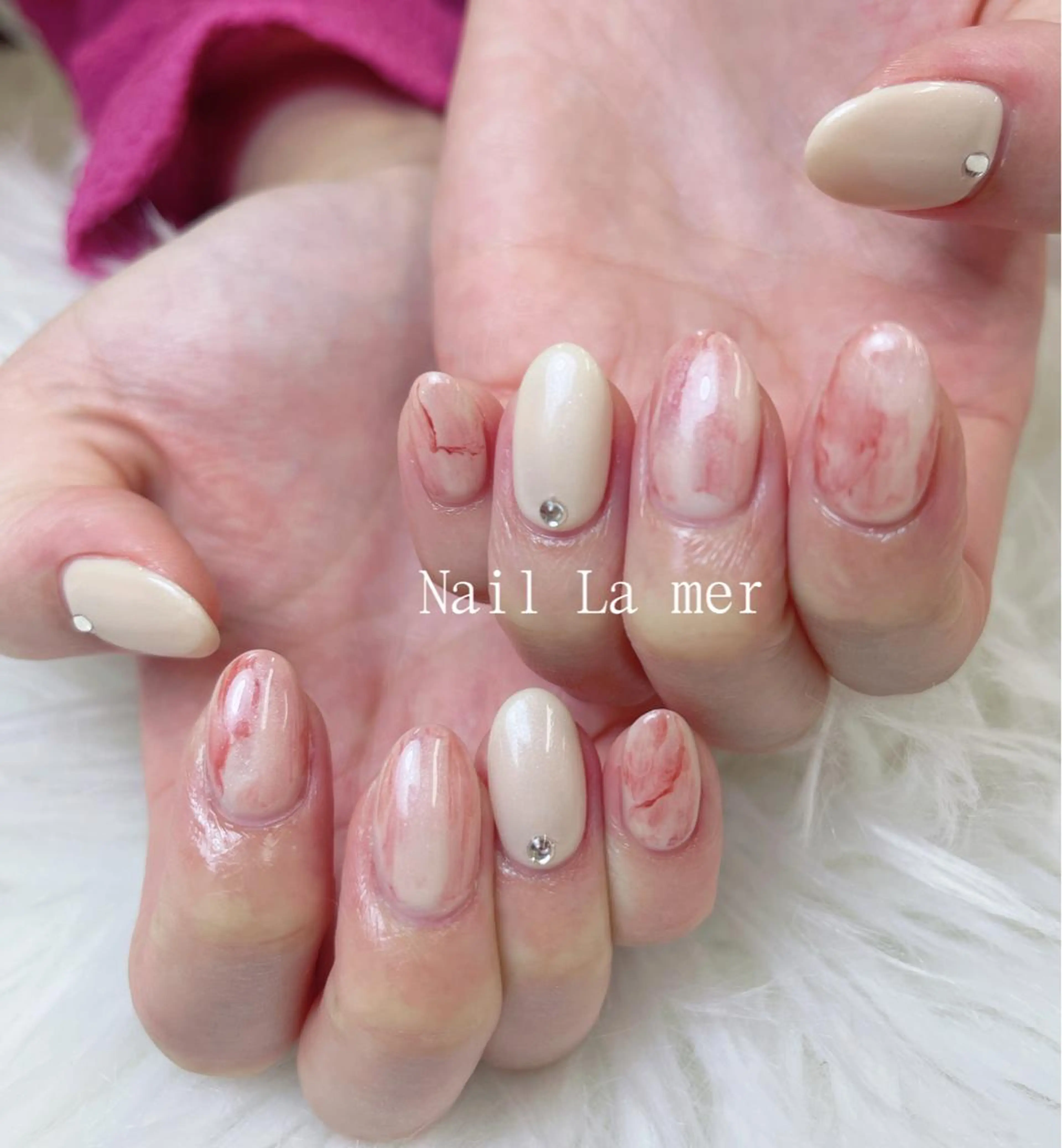 ネイル 持ち込み La Merのネイルデザイン