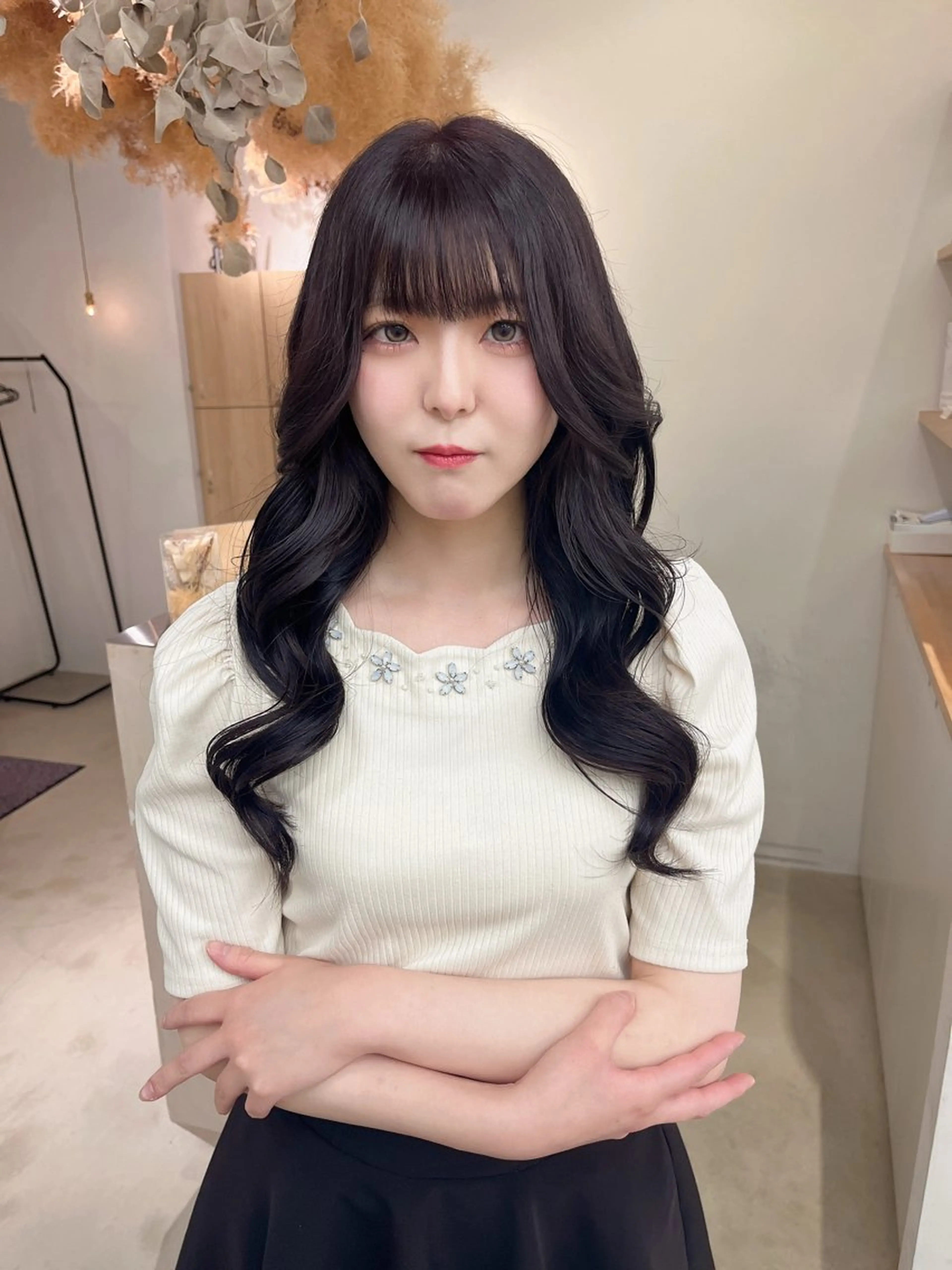 ロング くびれヘア NANAKA𝜗𝜚 〜vince〜のヘアスタイル