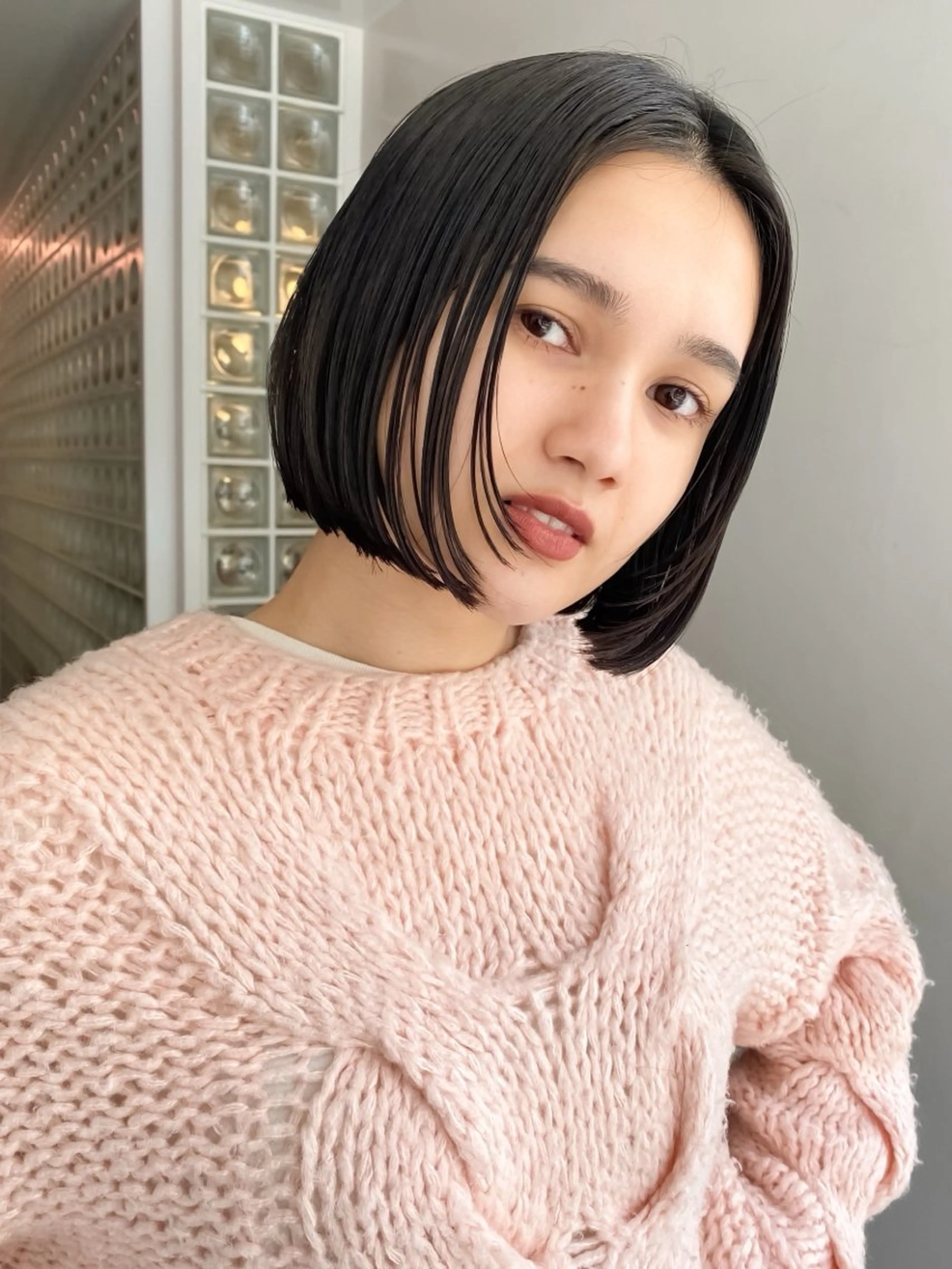 ✨フルコース✨【カット+ケアカラー+縮毛矯正+トリートメント】の写真