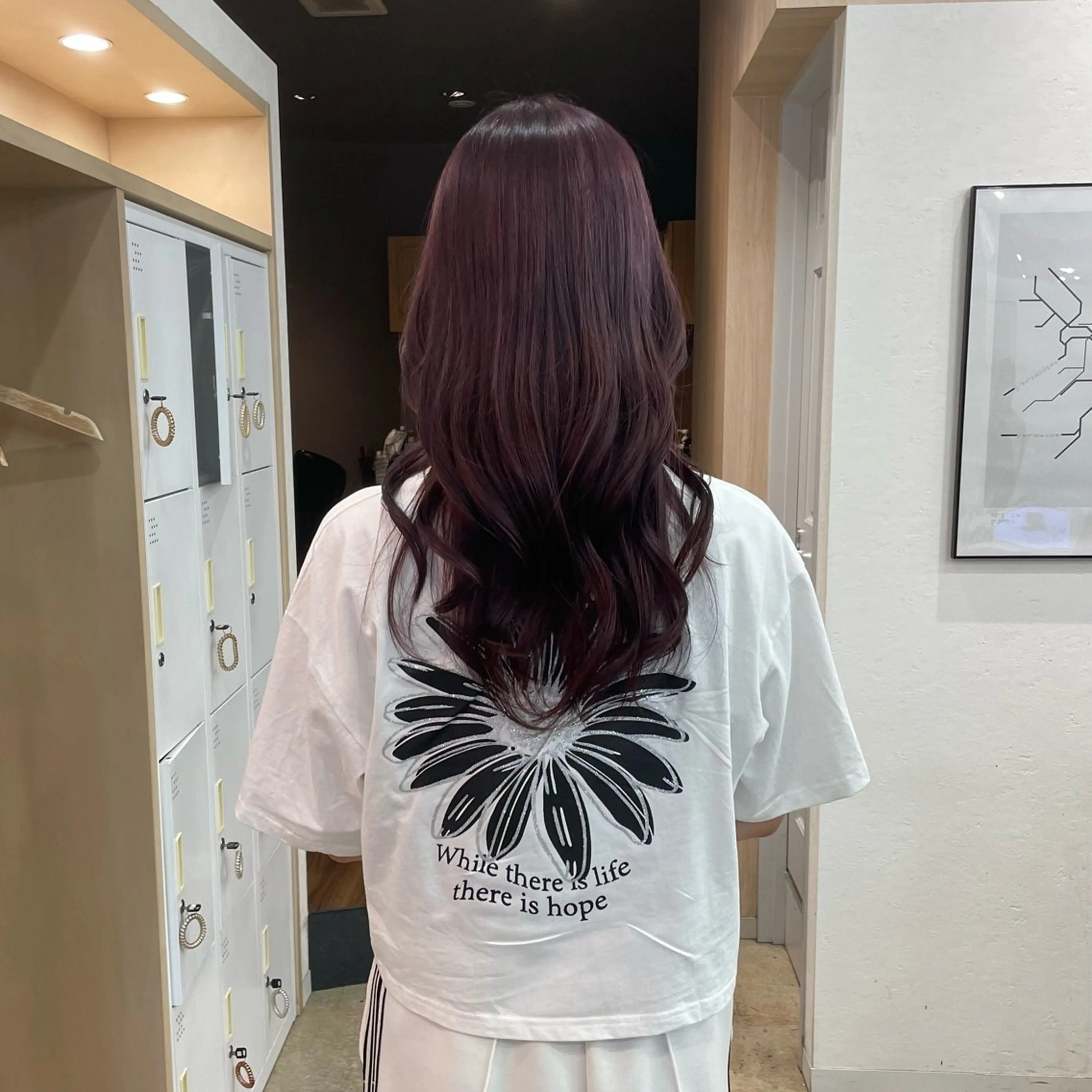 ロング ピンクラベンダー カット ヘアカラー girly hair 💗SHINO💗のヘアスタイル