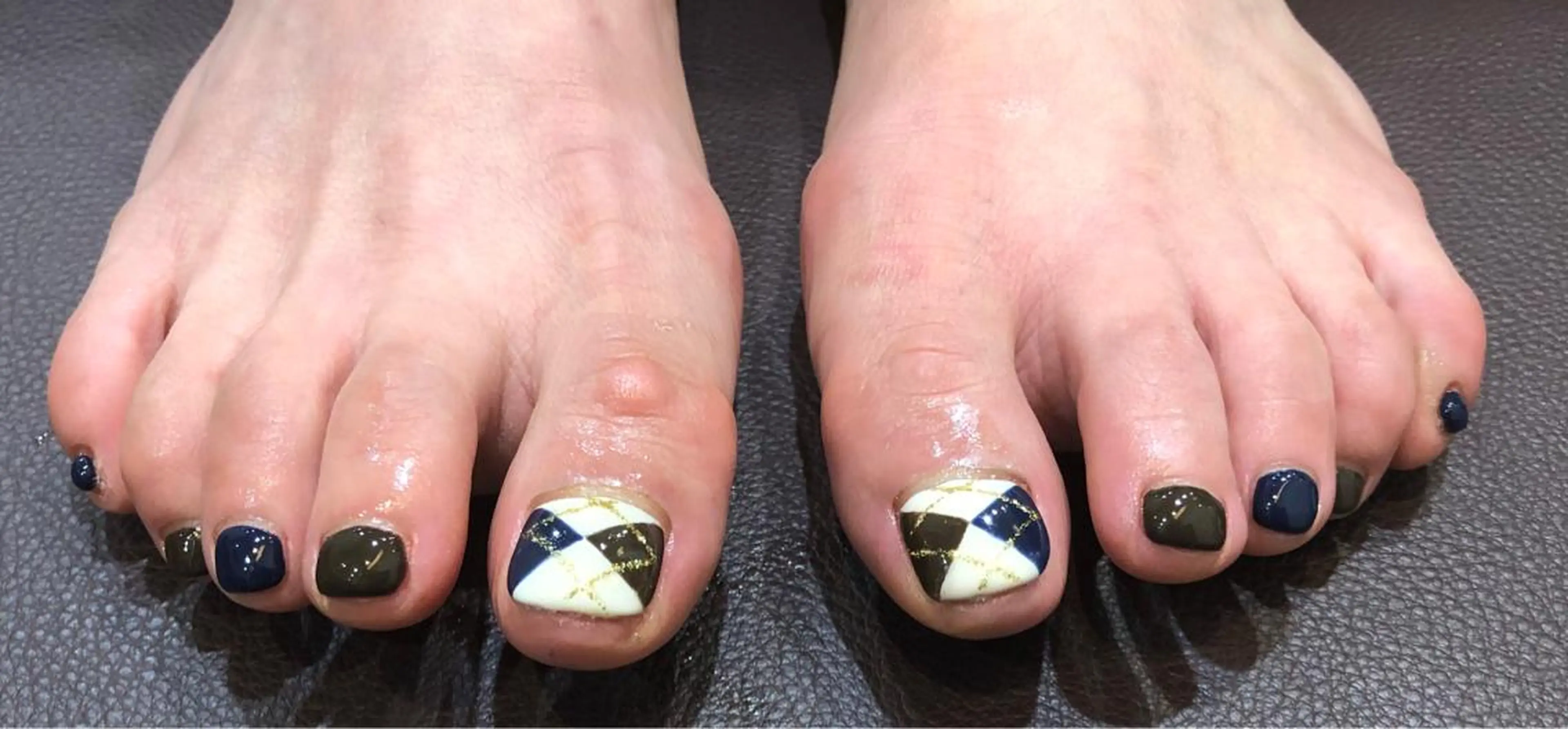 ネイル フットネイル 髙橋 優菜のネイルデザイン