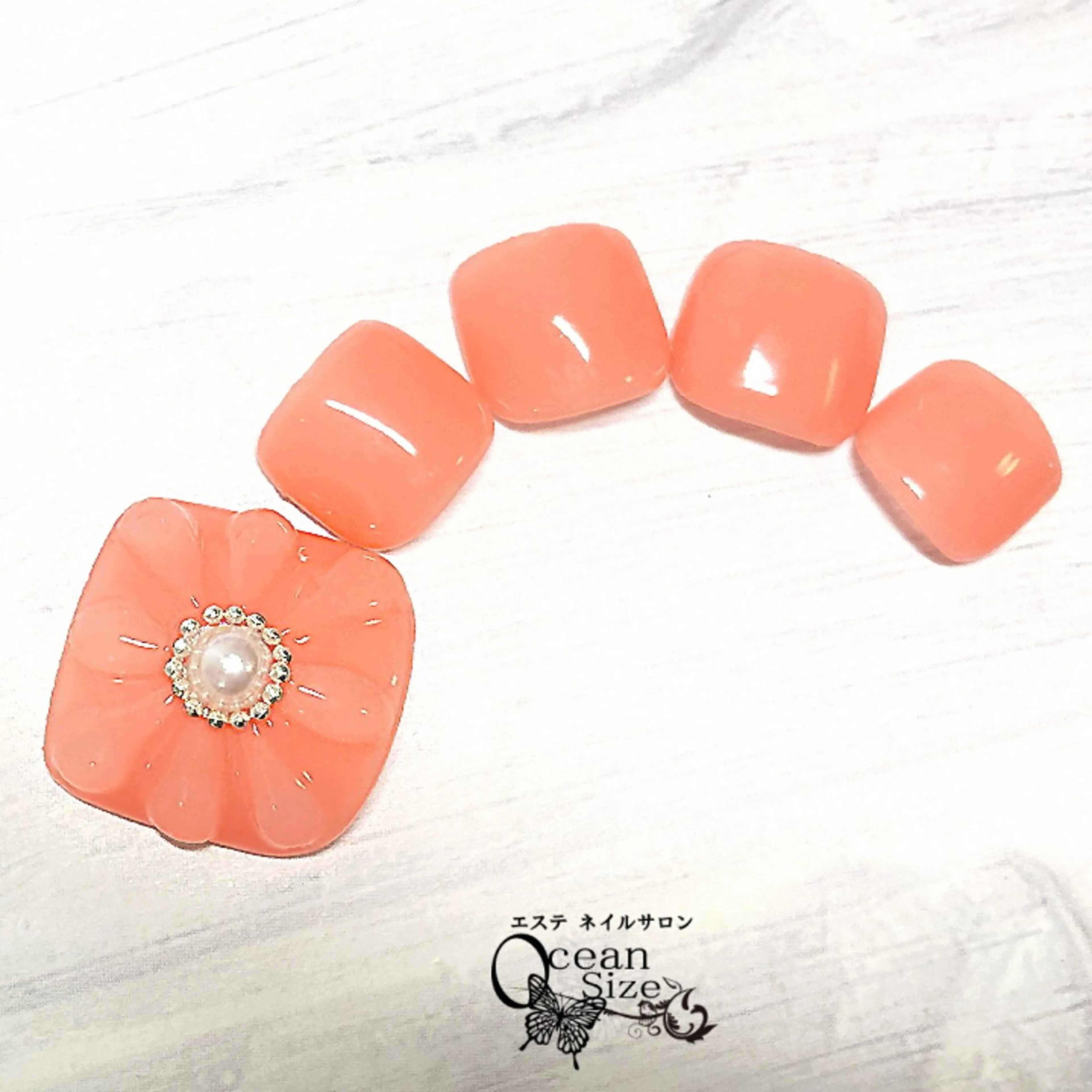 ネイル フットネイル 宮森 貴子のネイルデザイン