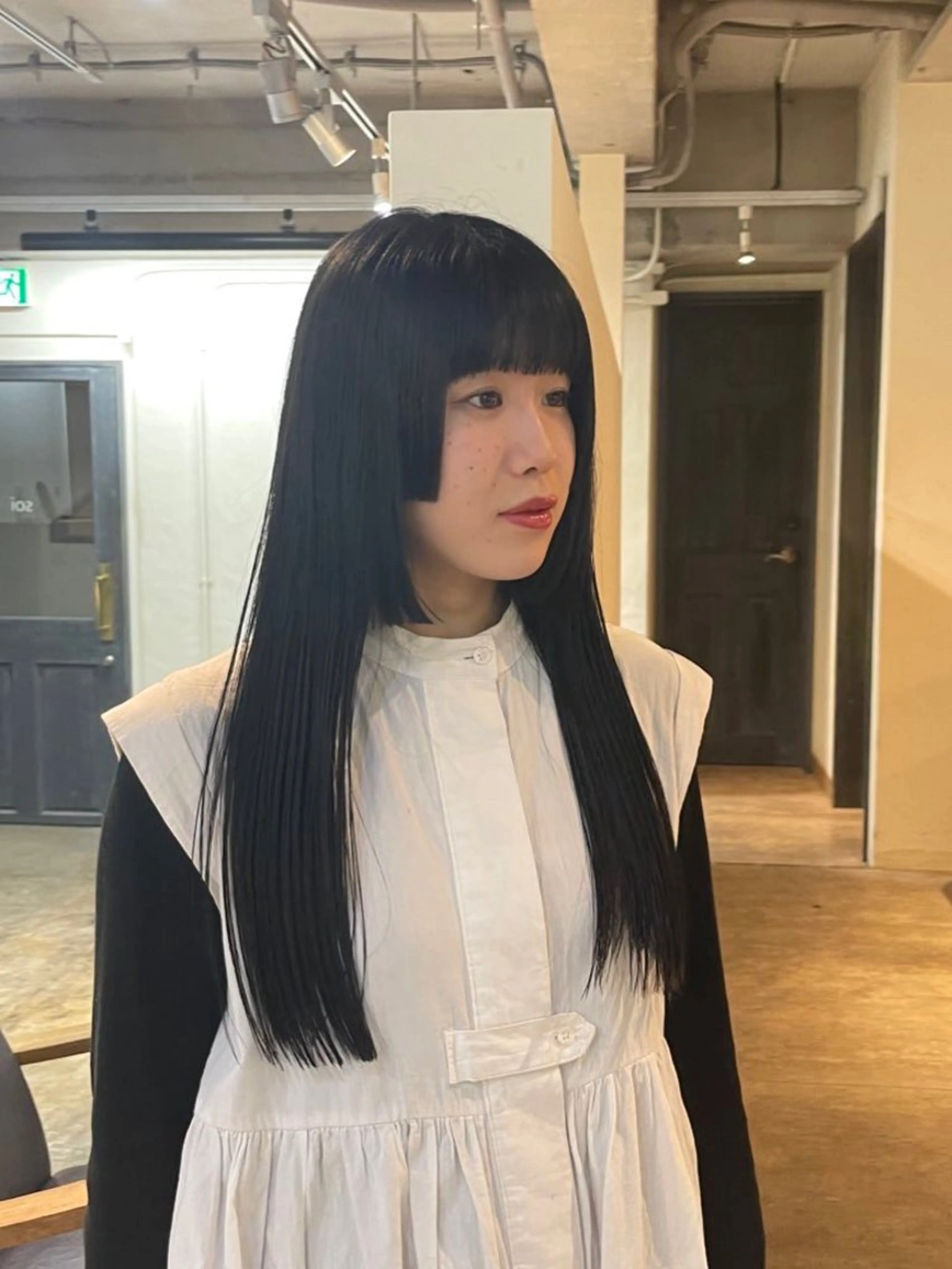 ロング カラー ヘアカラー トリートメント 野村矩樂/パーマ /縮毛矯正のヘアスタイル