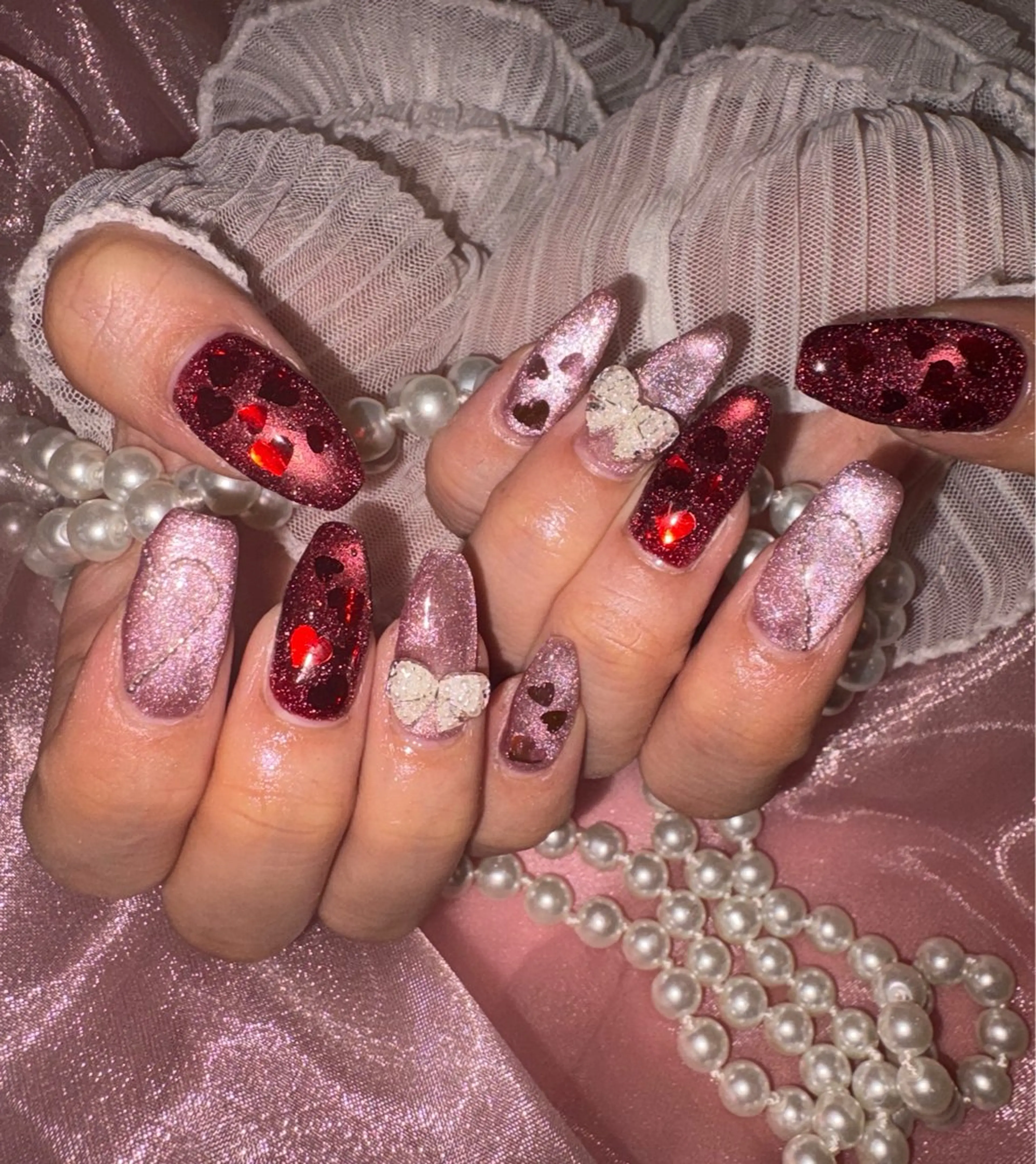 ネイル フラッシュネイル ハンドネイル Nail Salon macherieのネイルデザイン