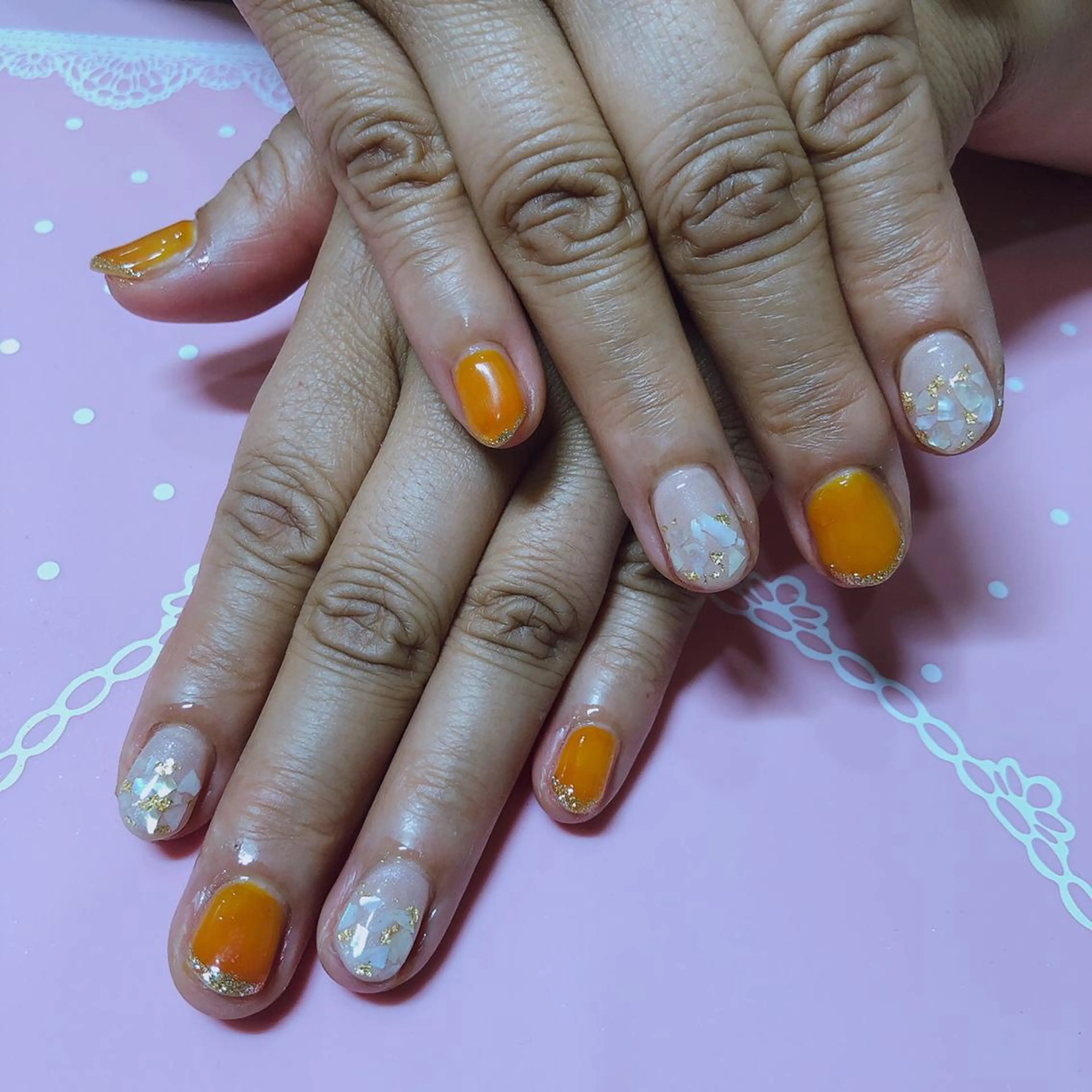 ショート ネイル 《LB》ラブリエ Nail&eyeのマツエク・マツパデザイン