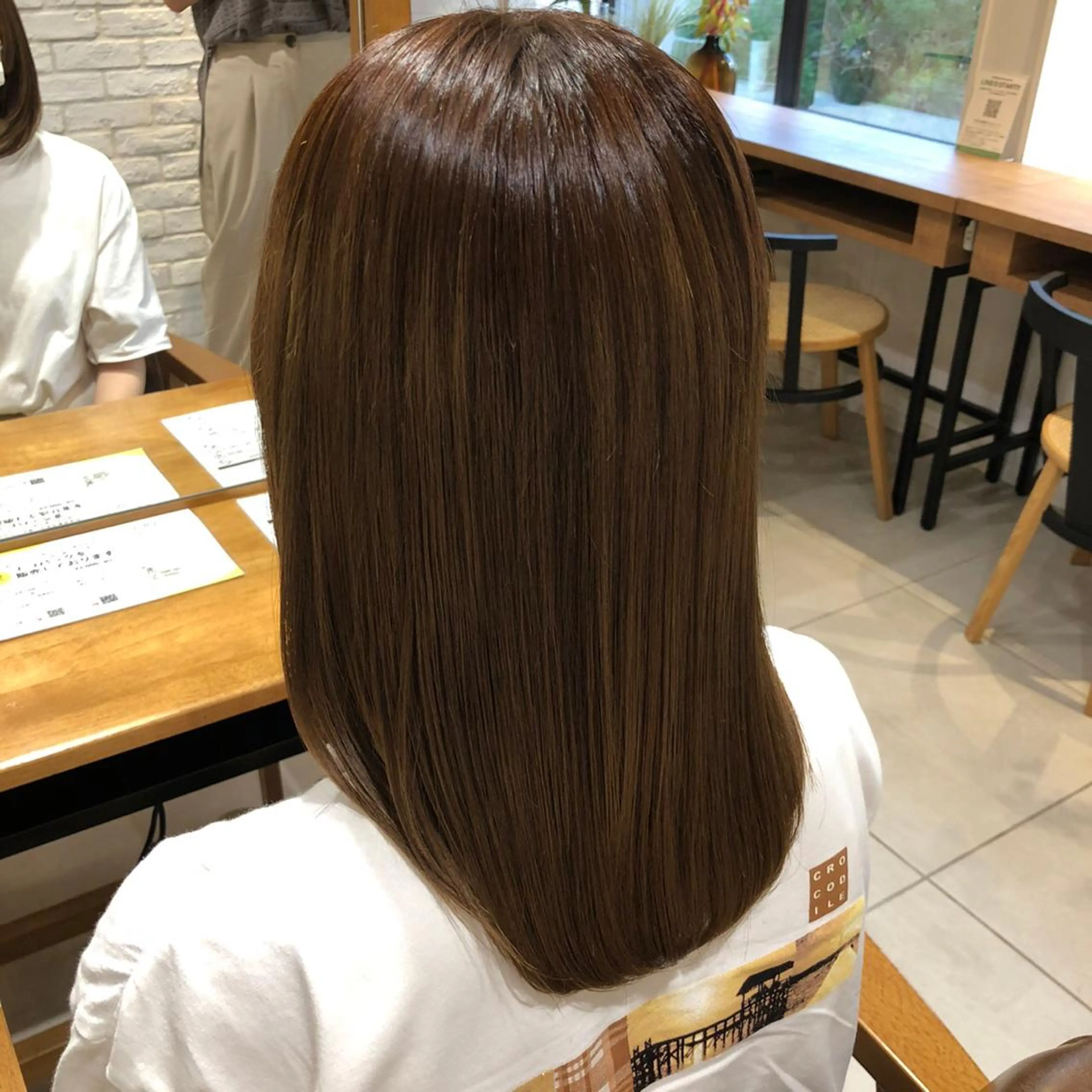 セミロング トリートメント Lomalia 🤍🫧/makoのヘアスタイル