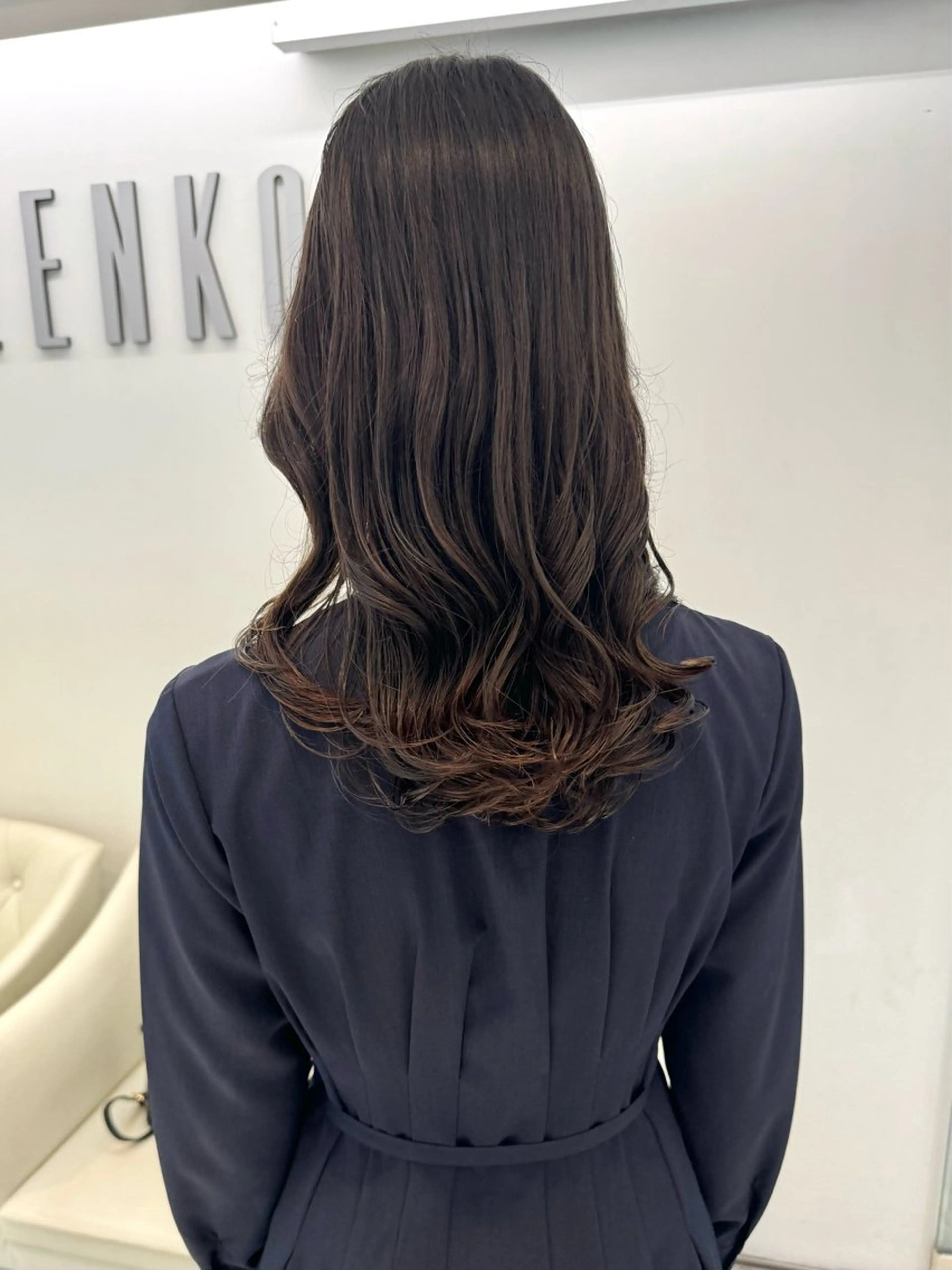 ロング パーマ カット パーマ トリートメント ZENKO表参道店所属・デジタルパーマ 🌀ボブ　萩原　龍のヘアスタイル