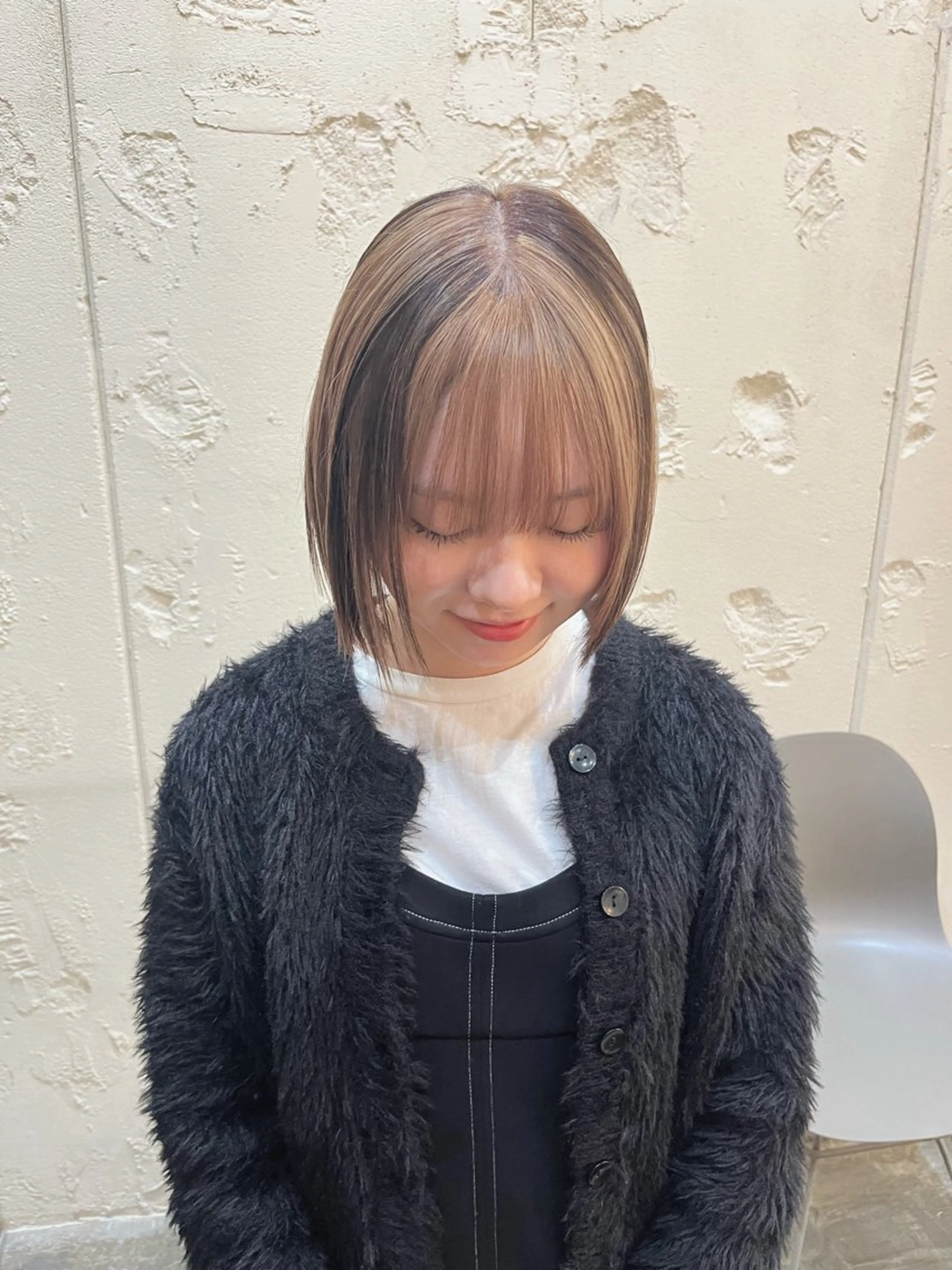 ショート カラー ベージュカラー ブラウンカラー ホワイトベージュ カット ヘアカラー トリートメント ハイトーン🦢 Natsumiのヘアスタイル