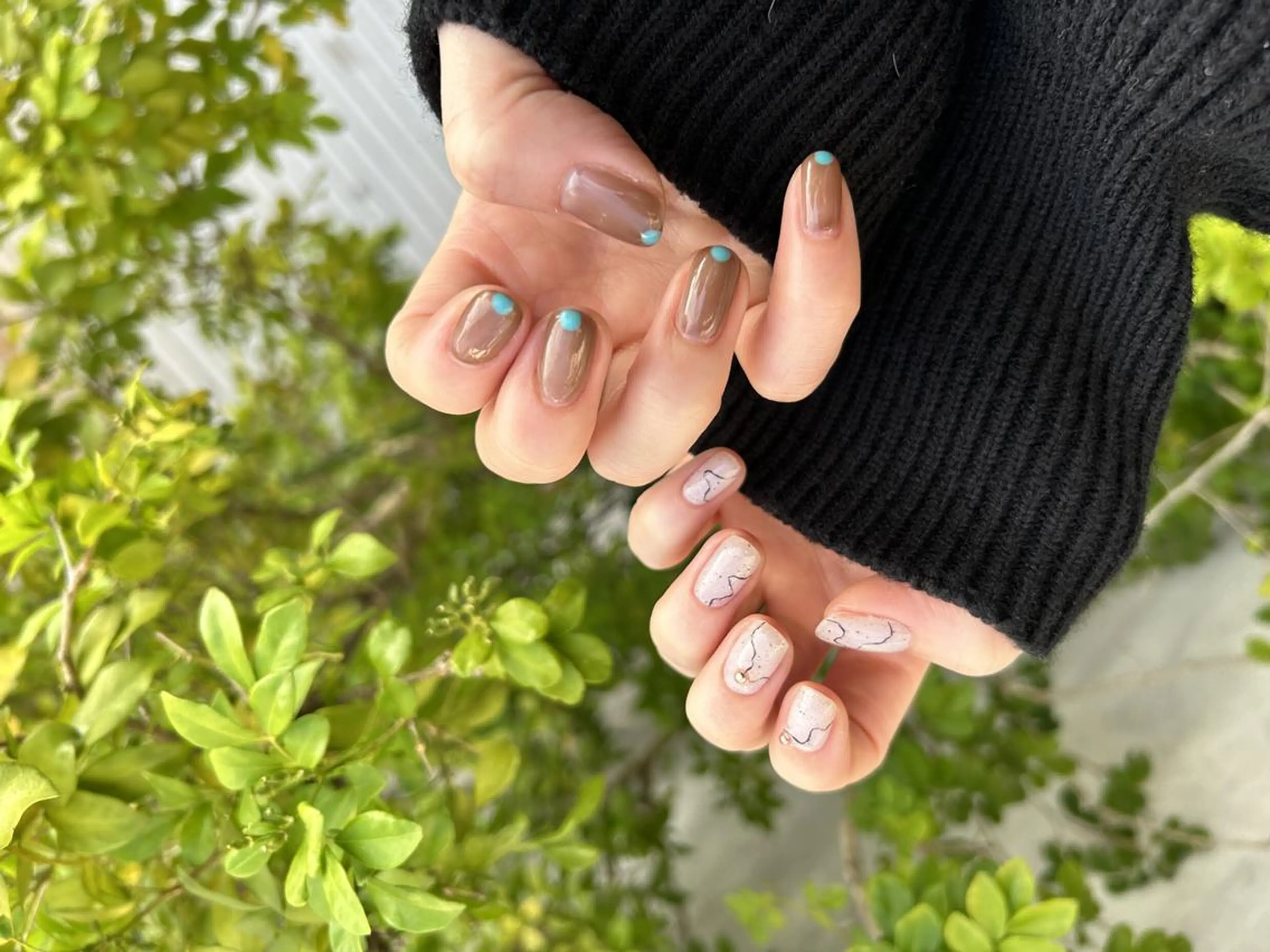 ネイル ジェルネイル パラジェル ネイルズシャトン トップネイリスト牛島のネイルデザイン