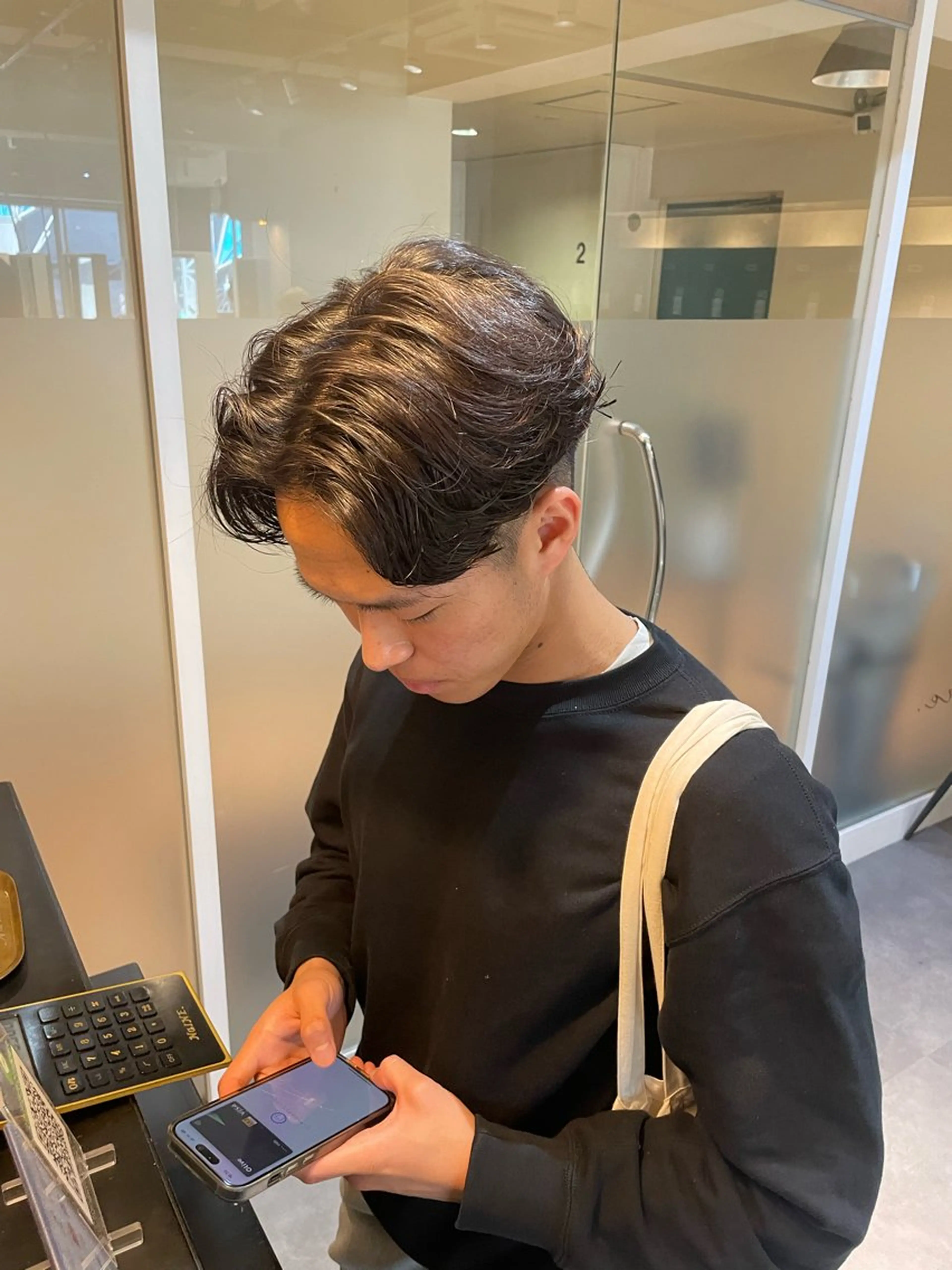 パーマ メンズ カット パーマ 💈メンズ職人 ルキト💈のヘアスタイル