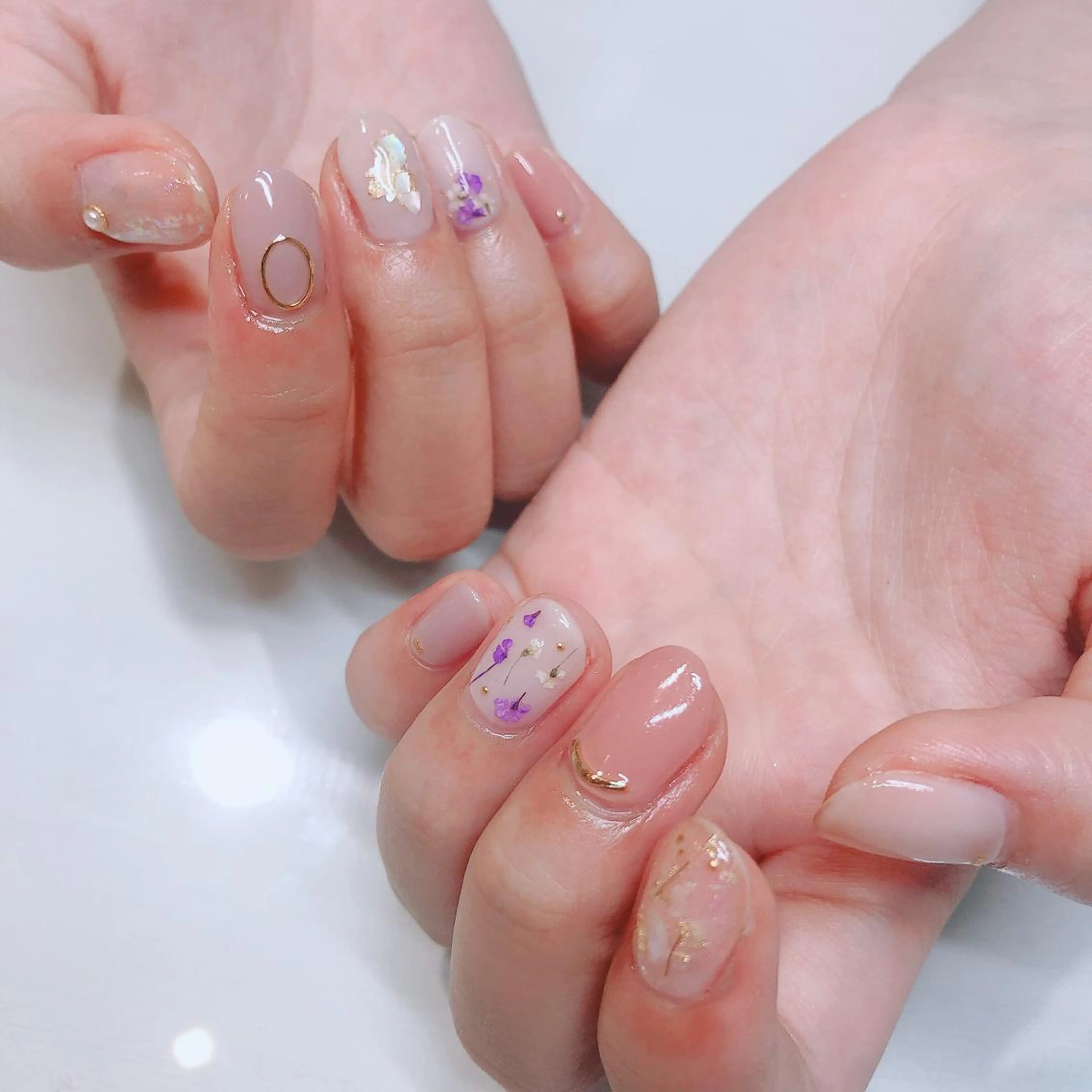 ネイル 原 麻耶のヘアスタイル