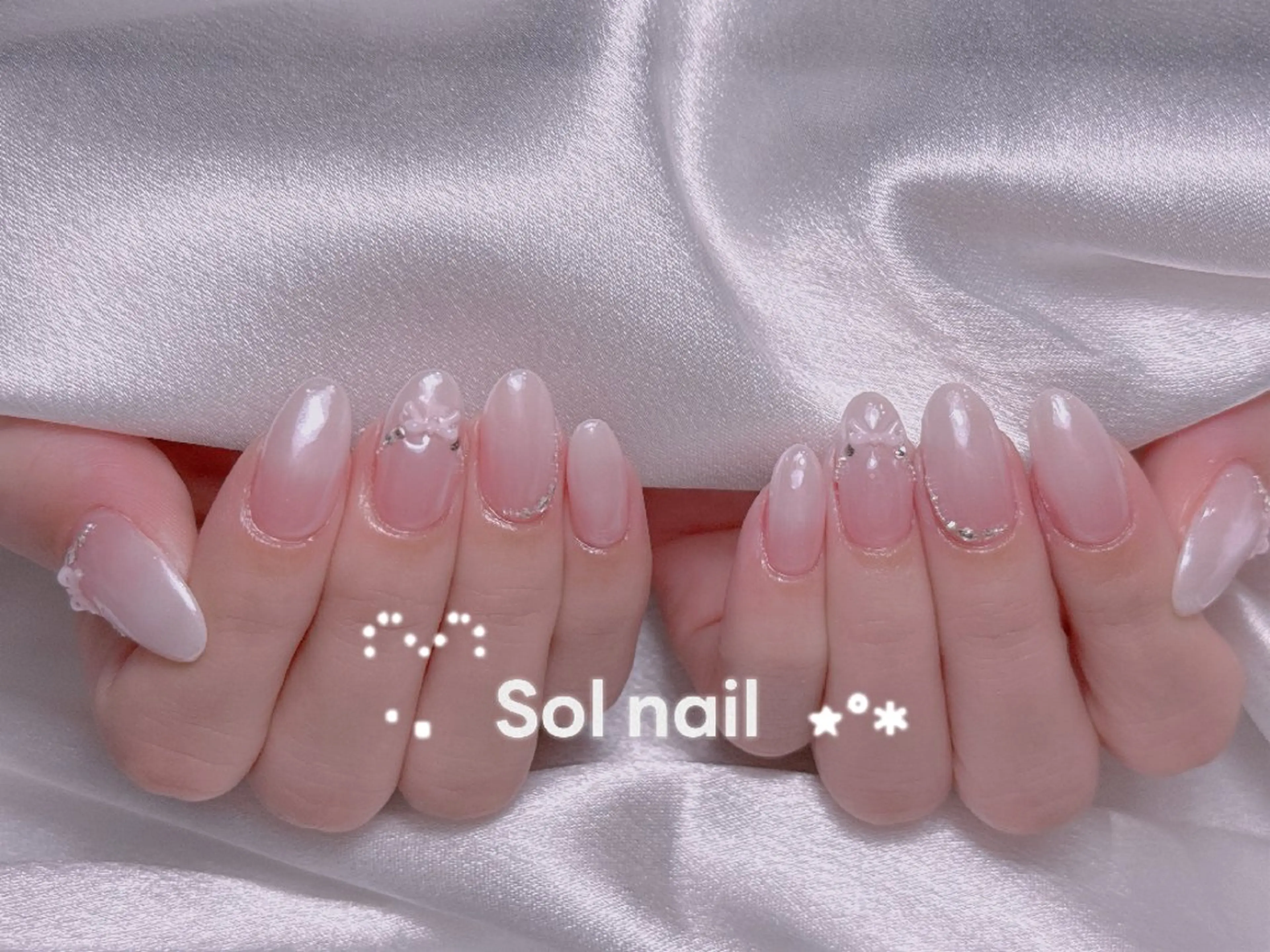 ネイル 成人式 ジェルネイル マグネットネイル パラジェル ワンホンネイル パラジェル＆フィルイン取り扱いサロンSol Nail所属・Sol Nail ミネのネイルデザイン