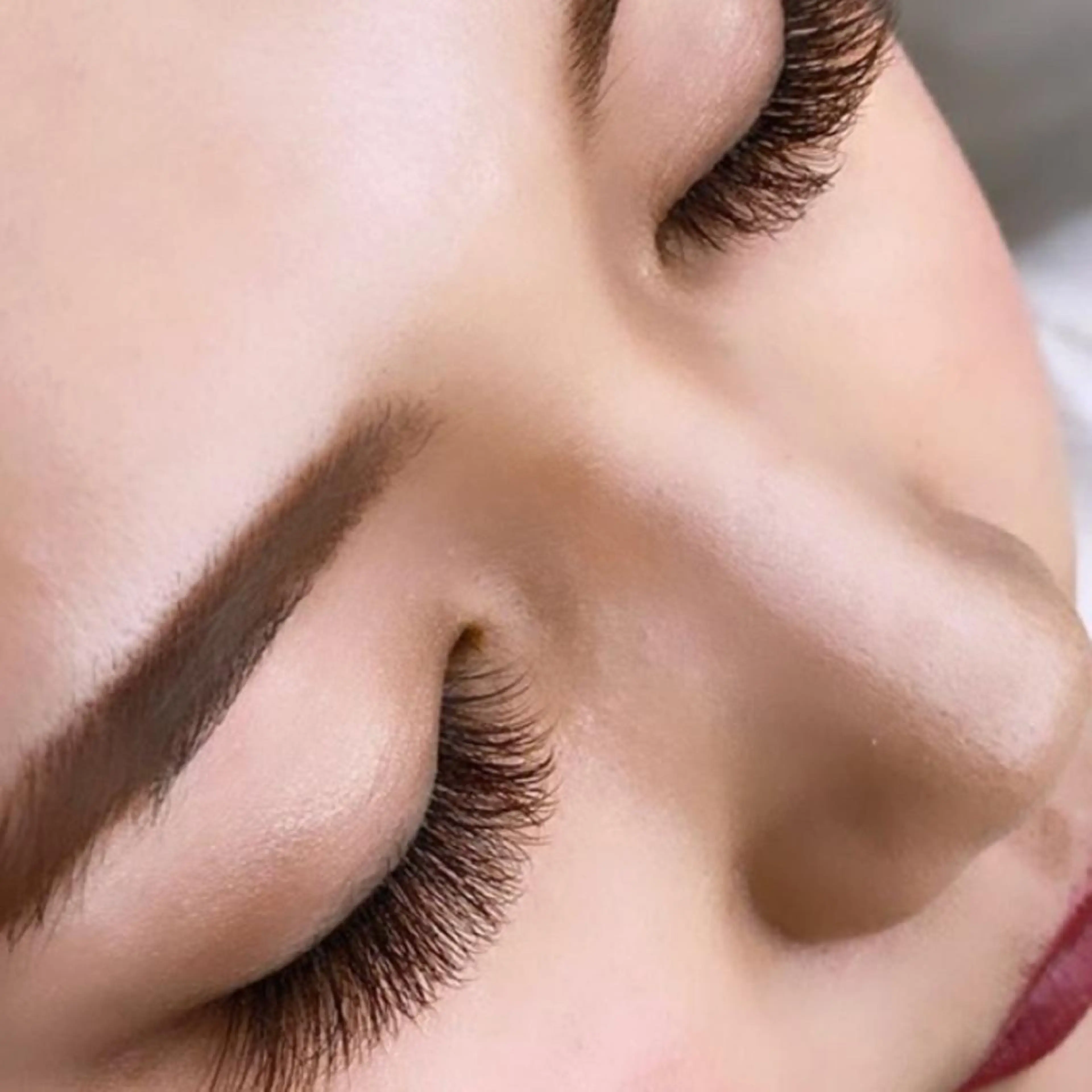 2回目ボリュームラッシュ500本まで付け放題の写真