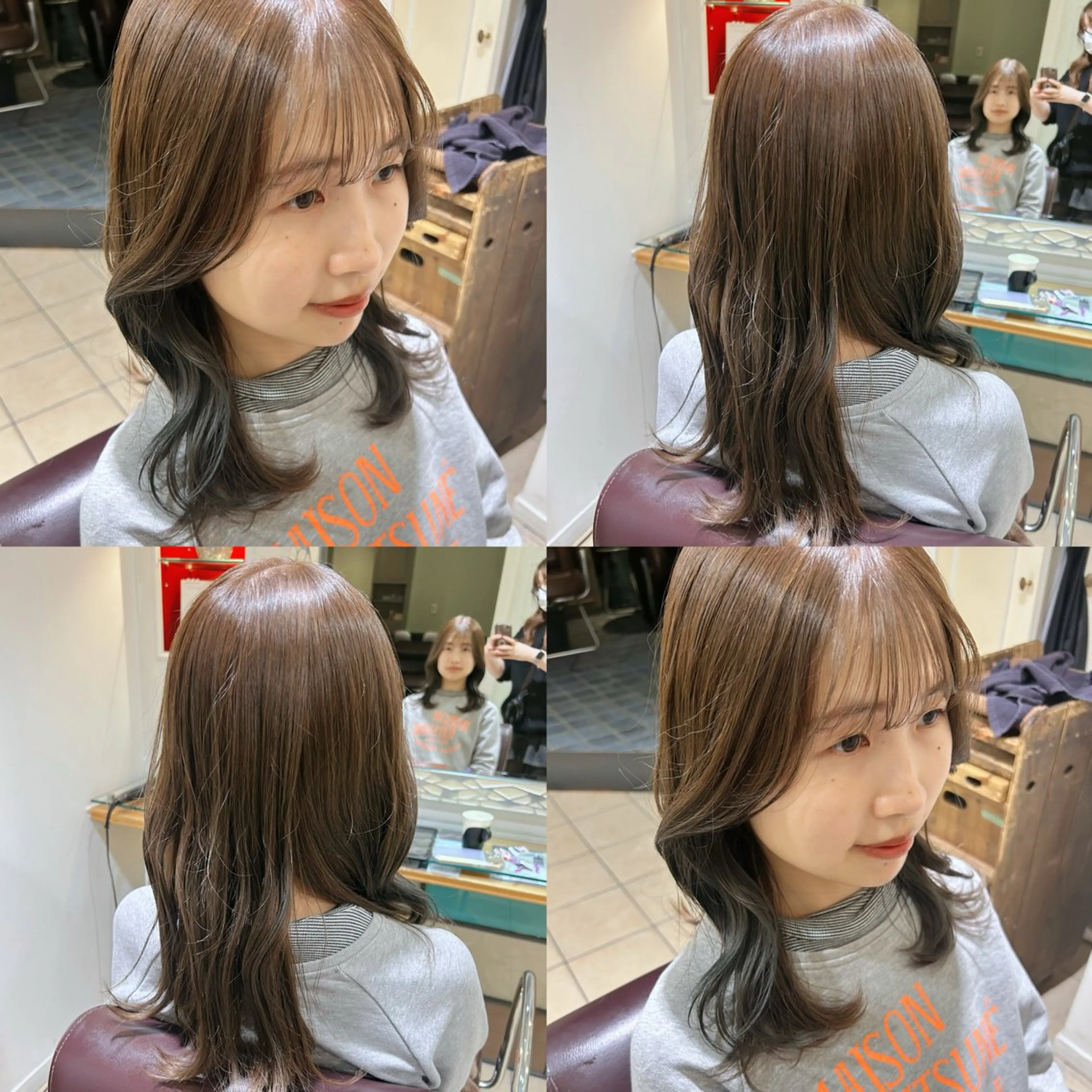 カラー ヘアカラー momoha 『モテヘア🍓』のヘアスタイル