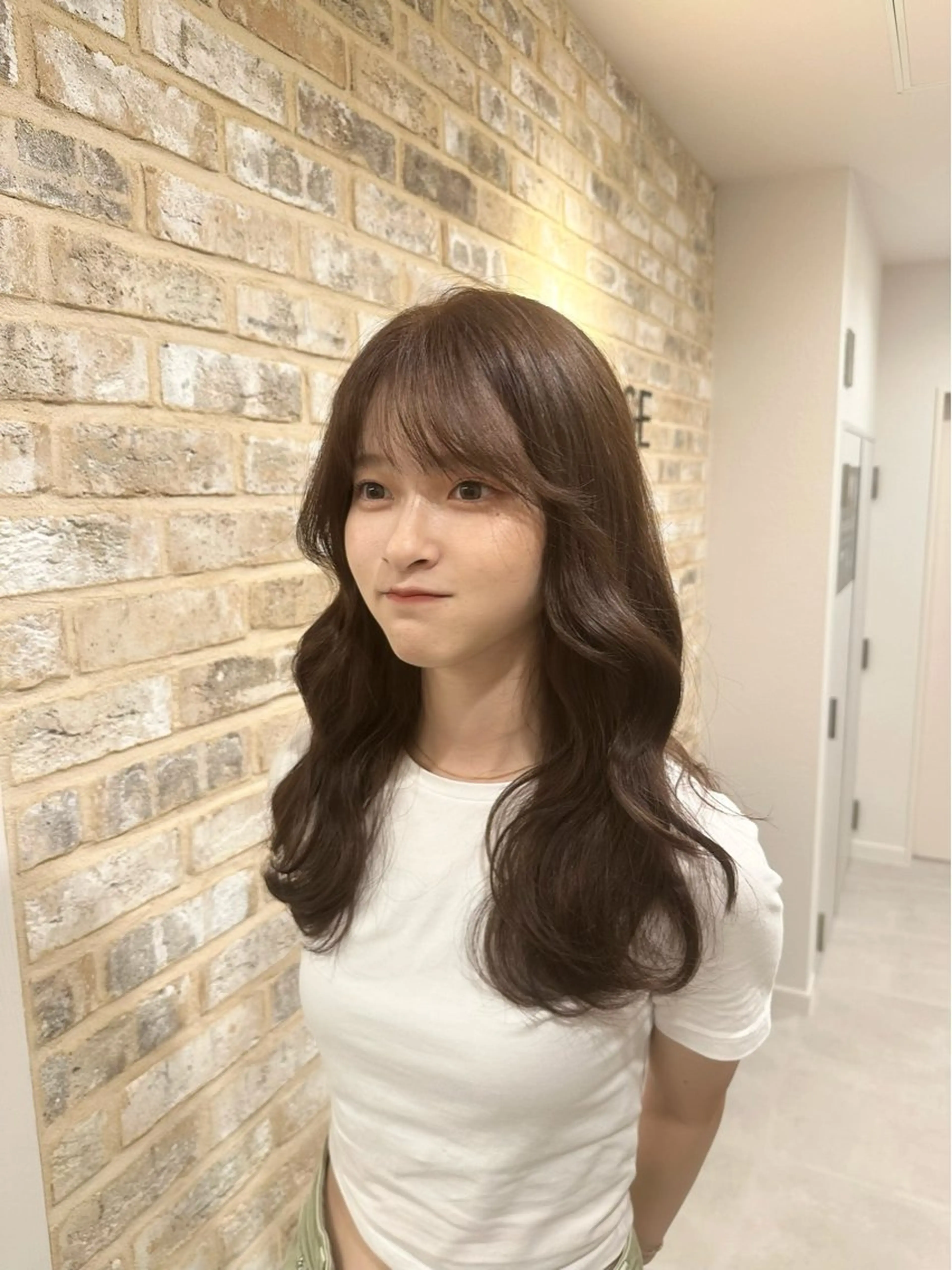 カラー ベージュカラー ブリーチ ブリーチなしカラー オリーブベージュ kano🌈 ボブ/レイヤーのヘアスタイル