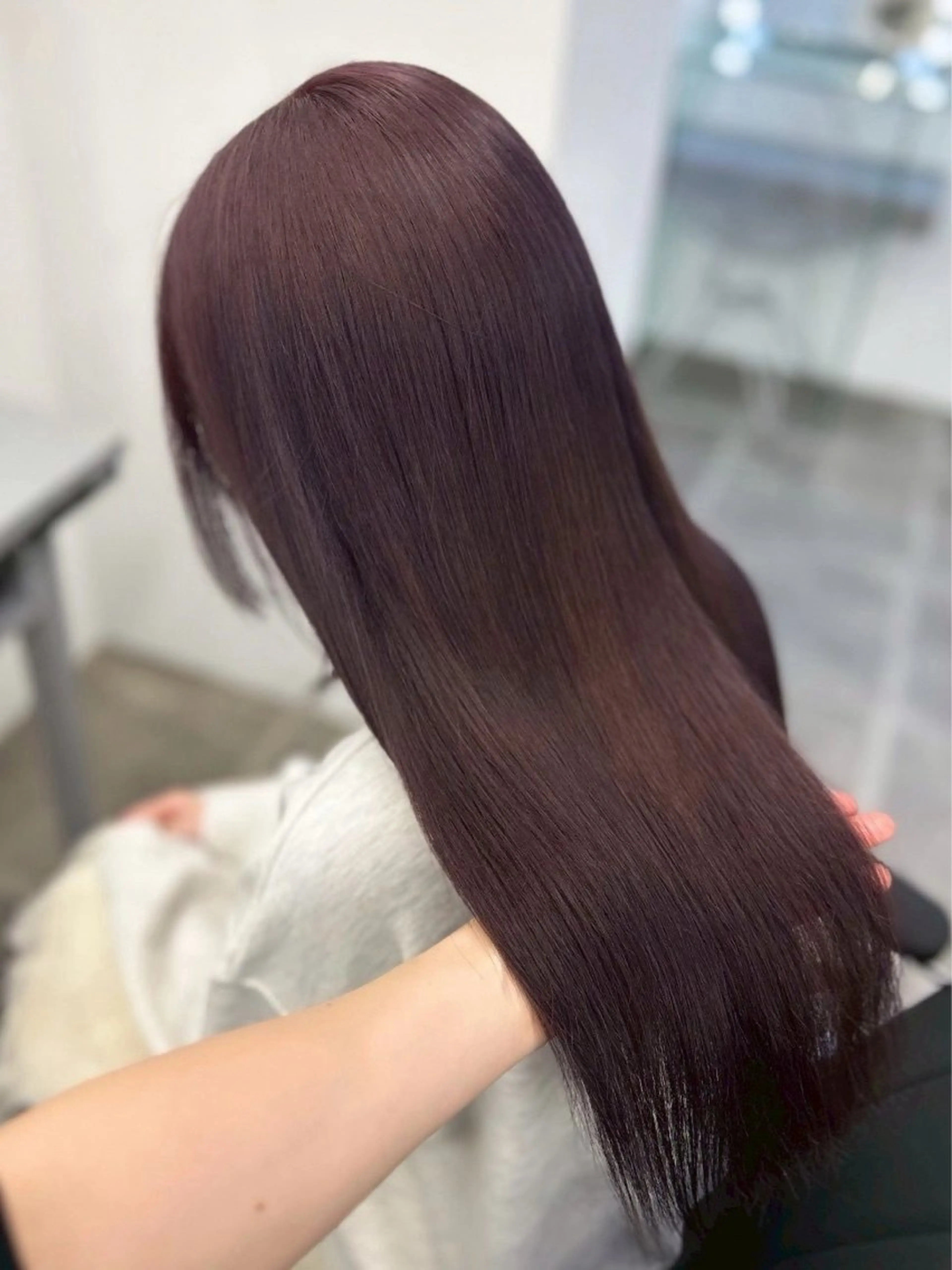 ロング カラー ヘアカラー PELE /りーこ 透明感カラー🥣🎀のヘアスタイル