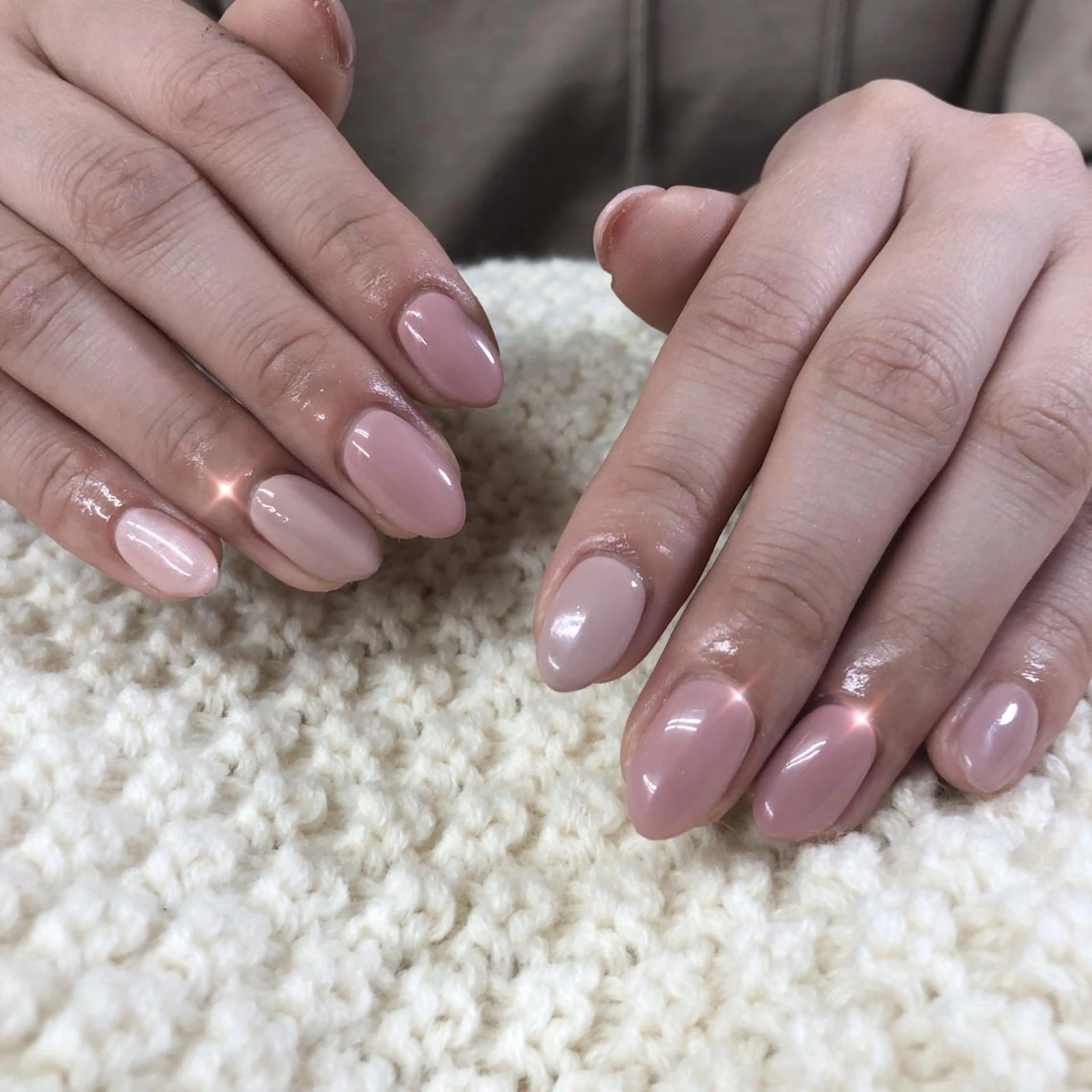 ネイル ピンク ピンクベージュ nail 1997のネイルデザイン