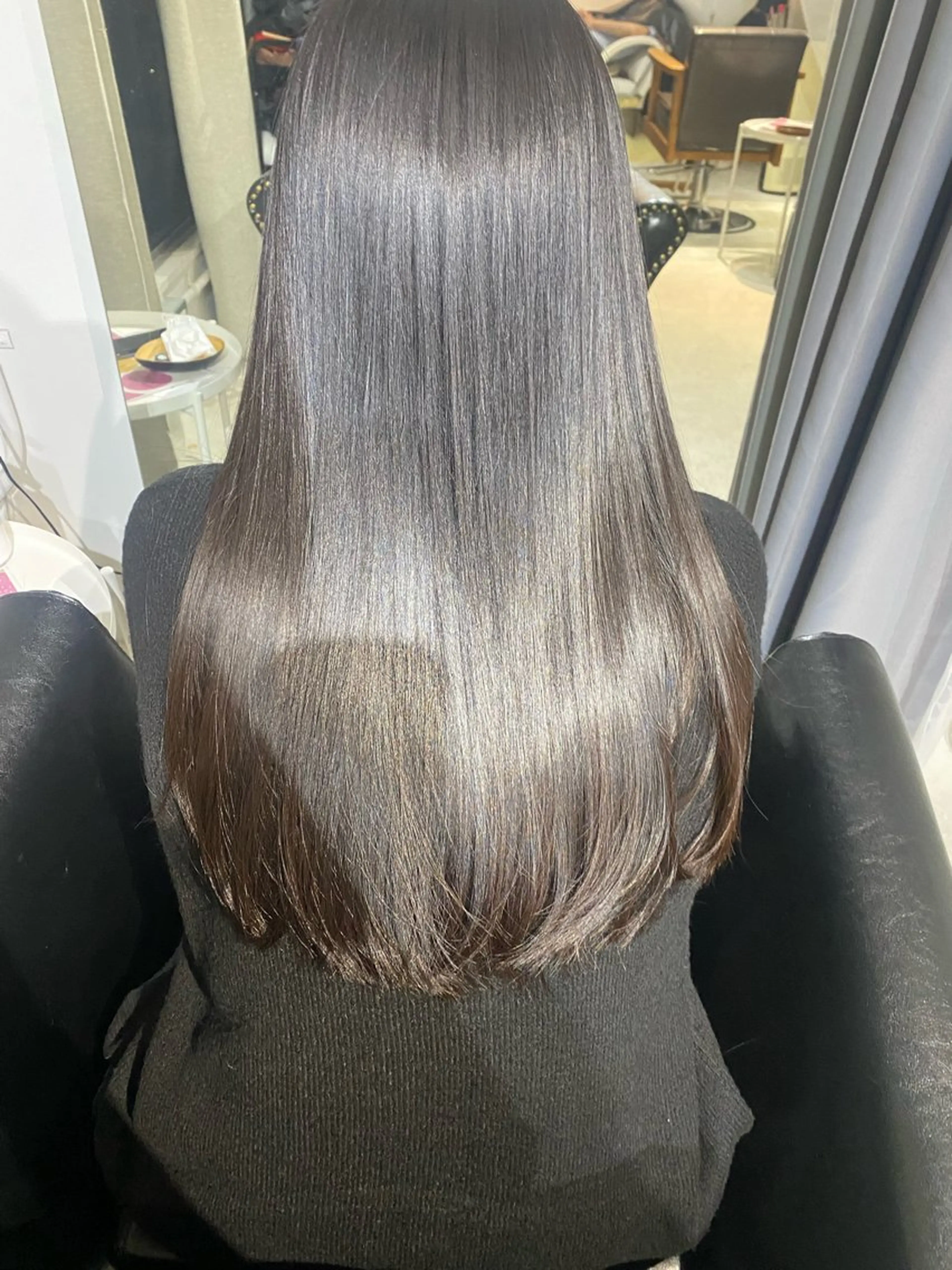 ロング パーマ 髪質改善 酸性ストレート ストレートパーマ Fuu.by lupine所属・3日空きあり 🌟misatoのヘアスタイル