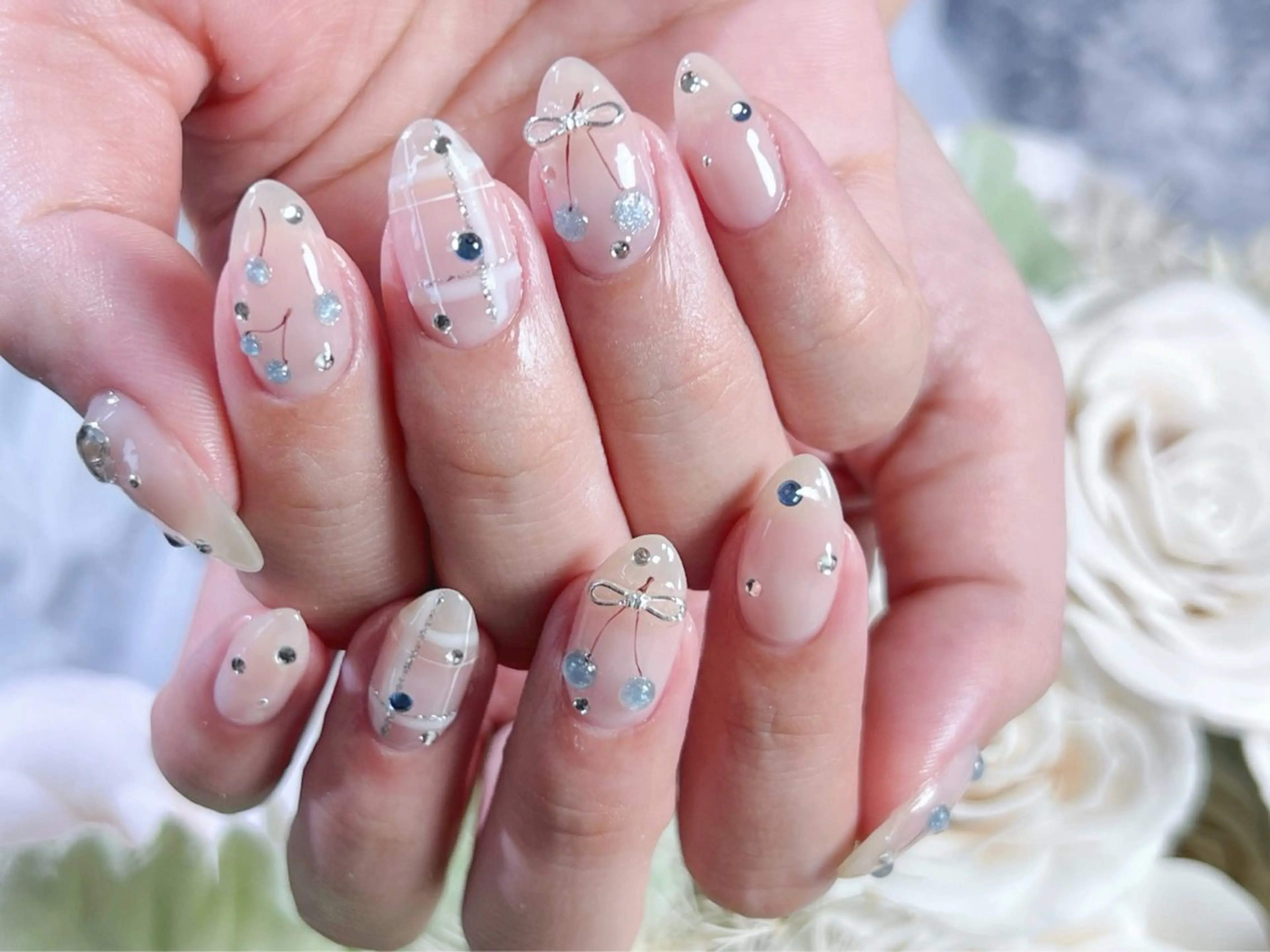 ネイル ロングネイル 持ち込み スカルプネイル ワンホンネイル ハンドネイル Painty nailのネイルデザイン