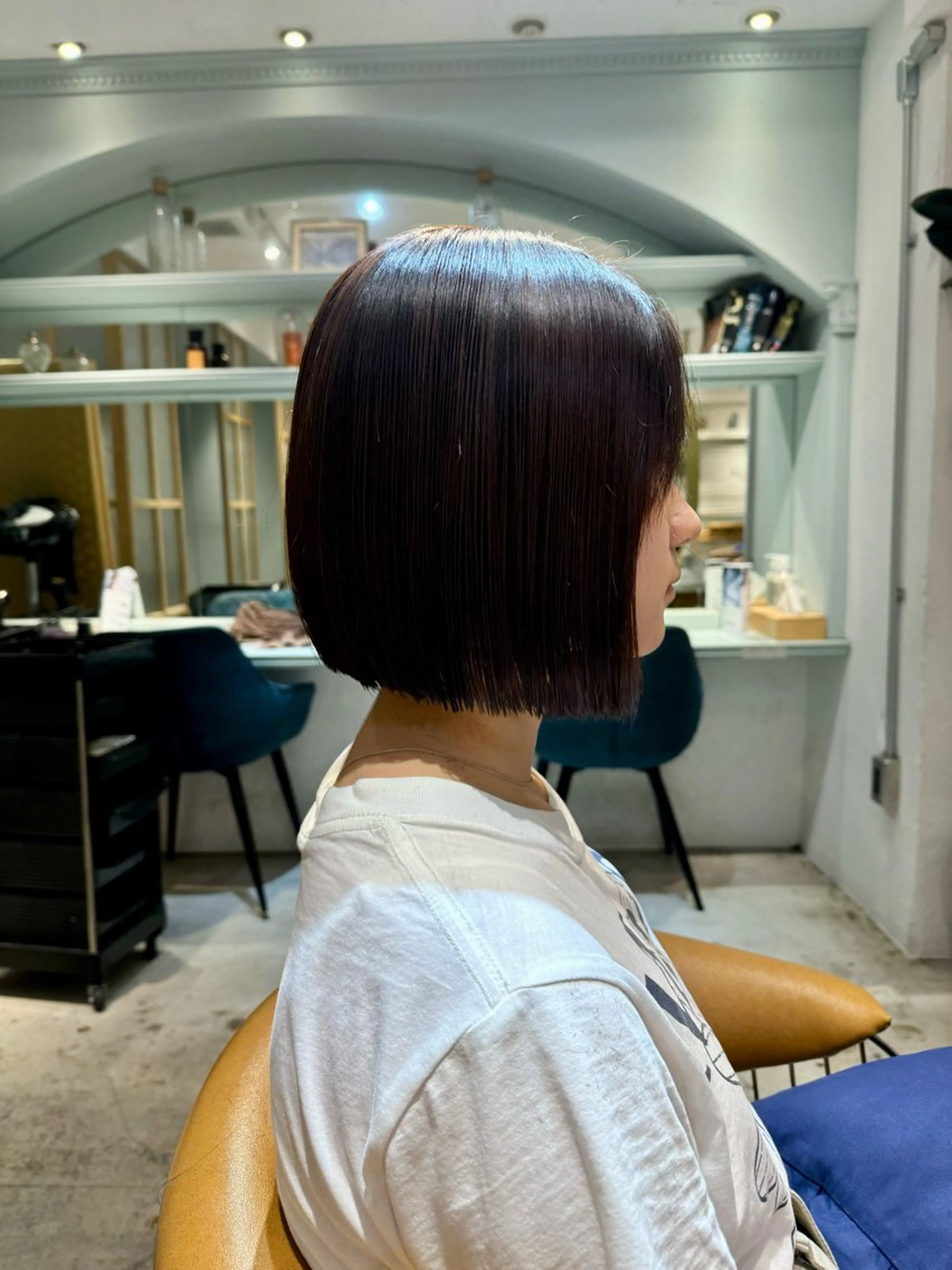ミディアム ボブ 髪質改善/ボブ /韓国/erikoのヘアスタイル