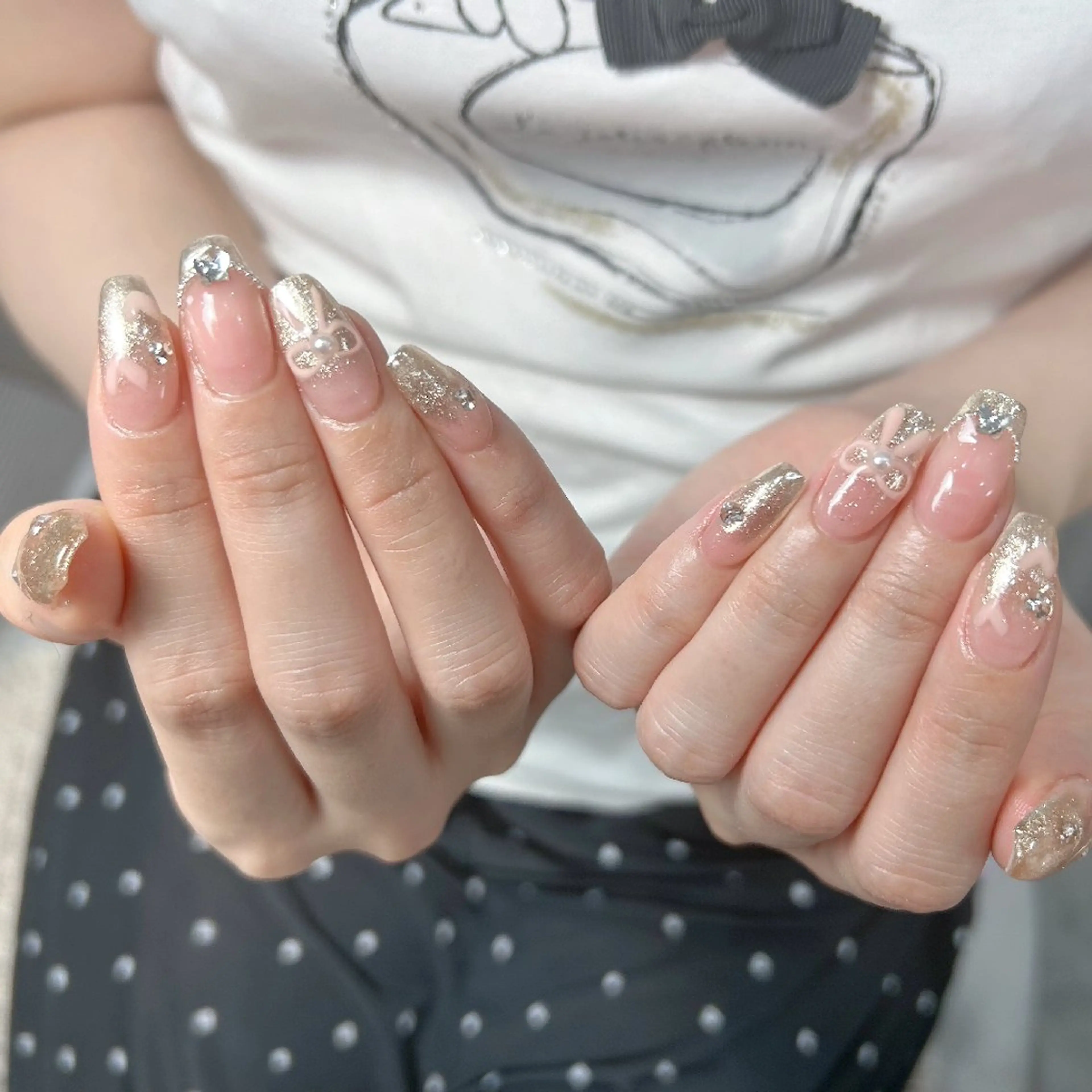 ネイル アートネイル フラワーネイル フットネイル フレンチネイル ジェルネイル ハンドネイル UM Nail Salonのネイルデザイン