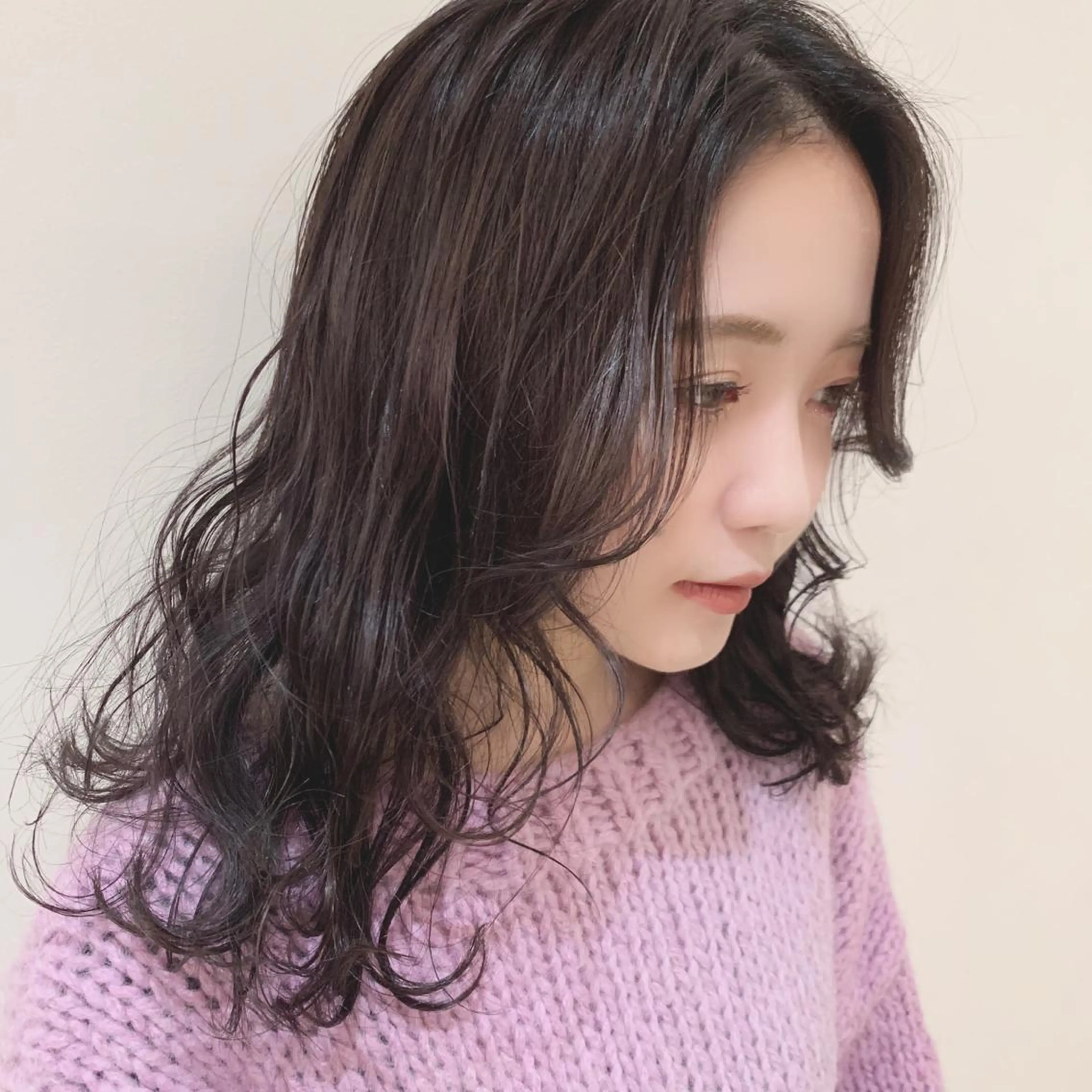 ミディアム ナチュラル/レイヤー 磯飛⭐️慎之介のヘアスタイル