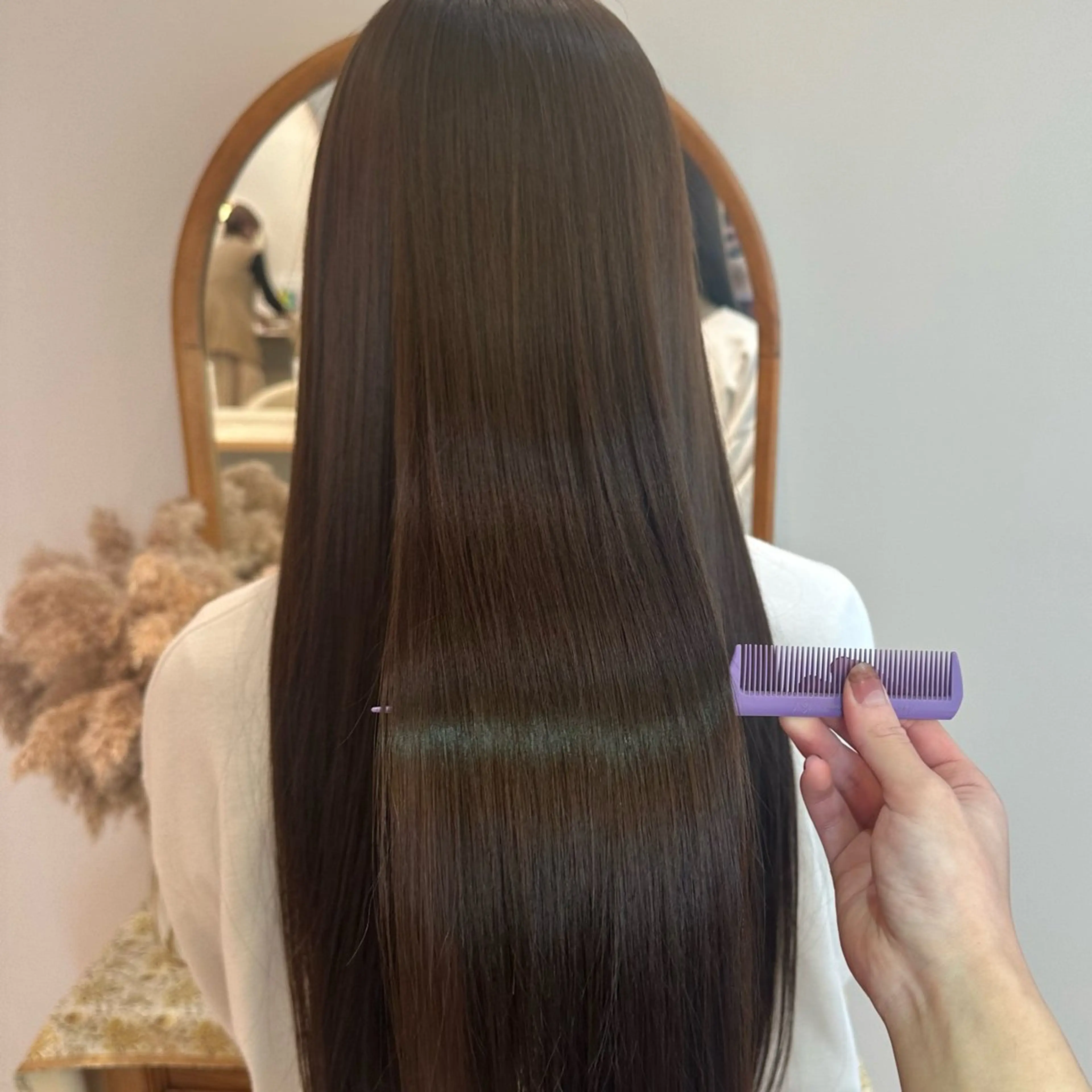 ロング カット ヘアカラー トリートメント サコ ミのヘアスタイル