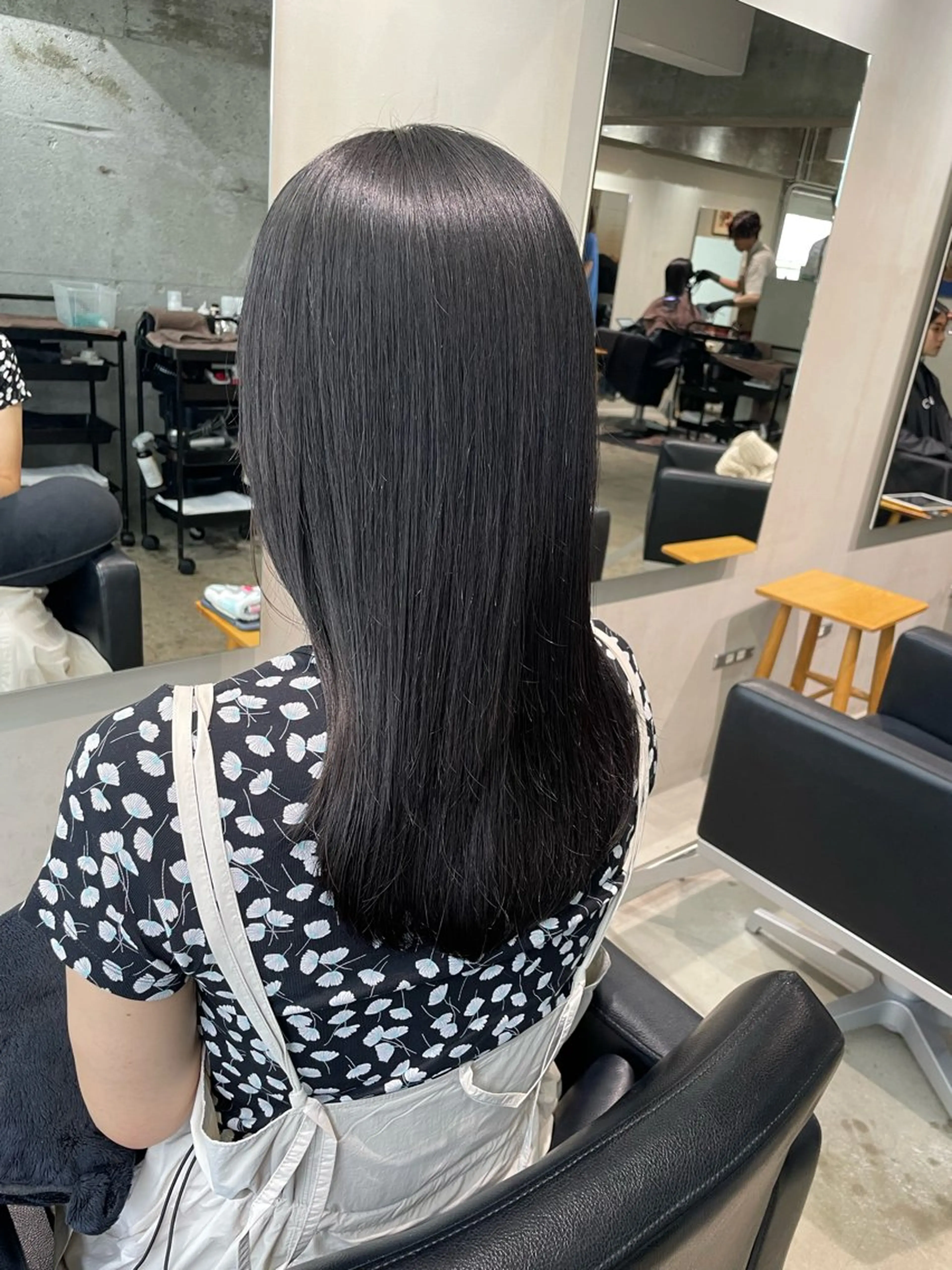 【⏳120分】カット+アイロンを使わないストレート+炭酸泉付き!の写真