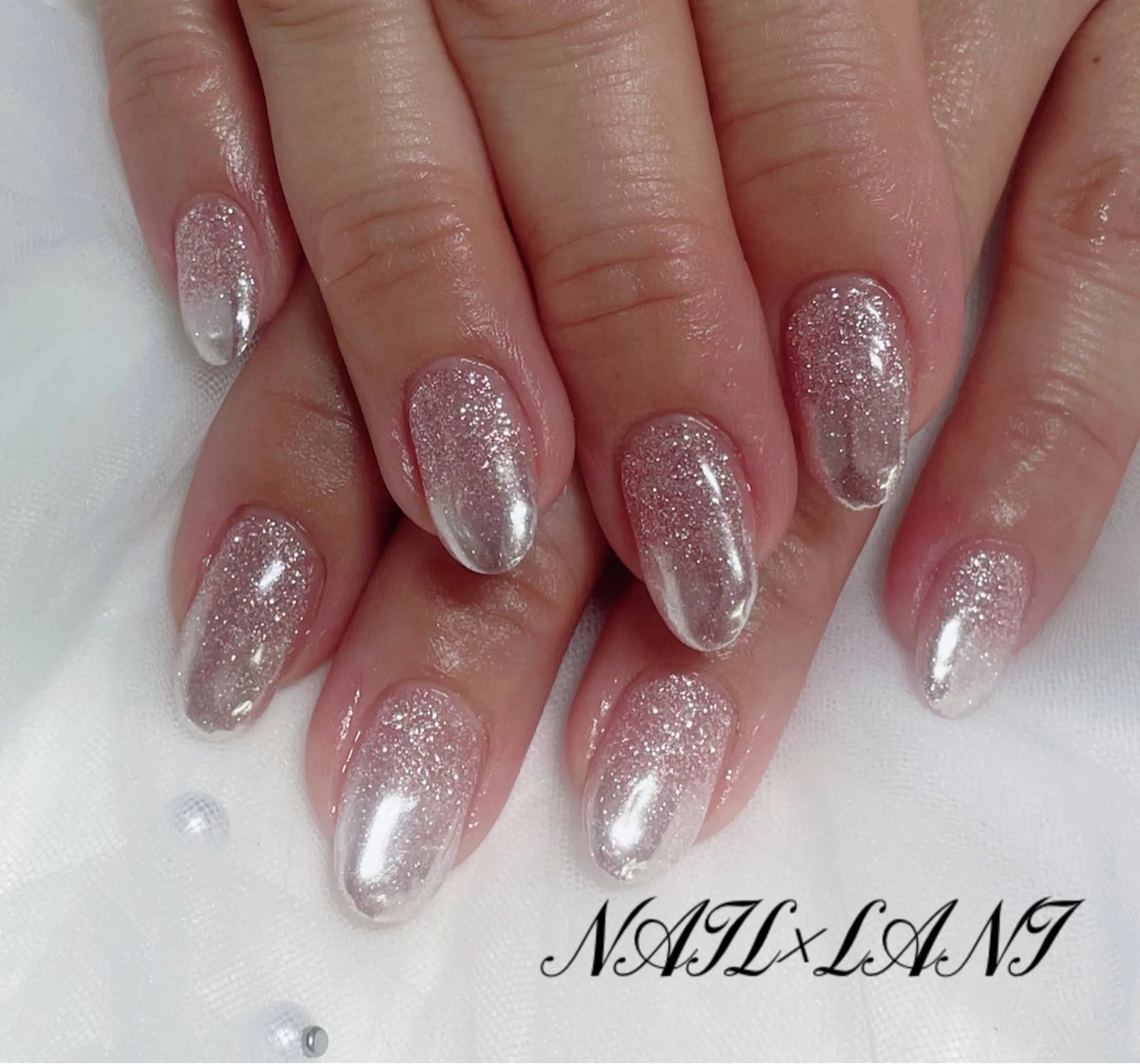 ネイル フットネイル ジェルネイル マグネットネイル パラジェル ハンドネイル 一之瀬 柚季のネイルデザイン