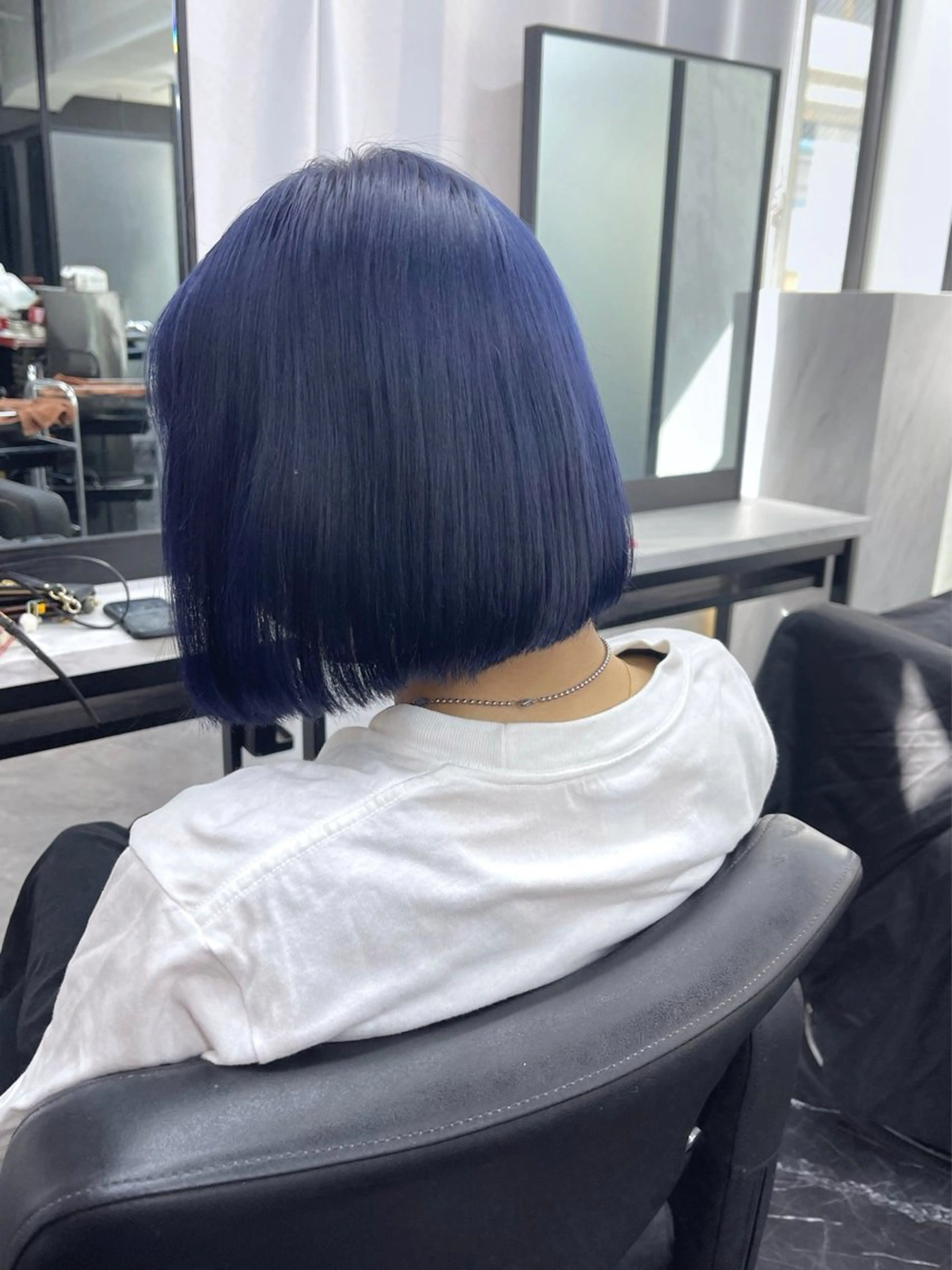 ショート カラー ハイトーンカラー ヘアカラー トリートメント 髪質改善/堀江 ケアカラーtoshiのヘアスタイル