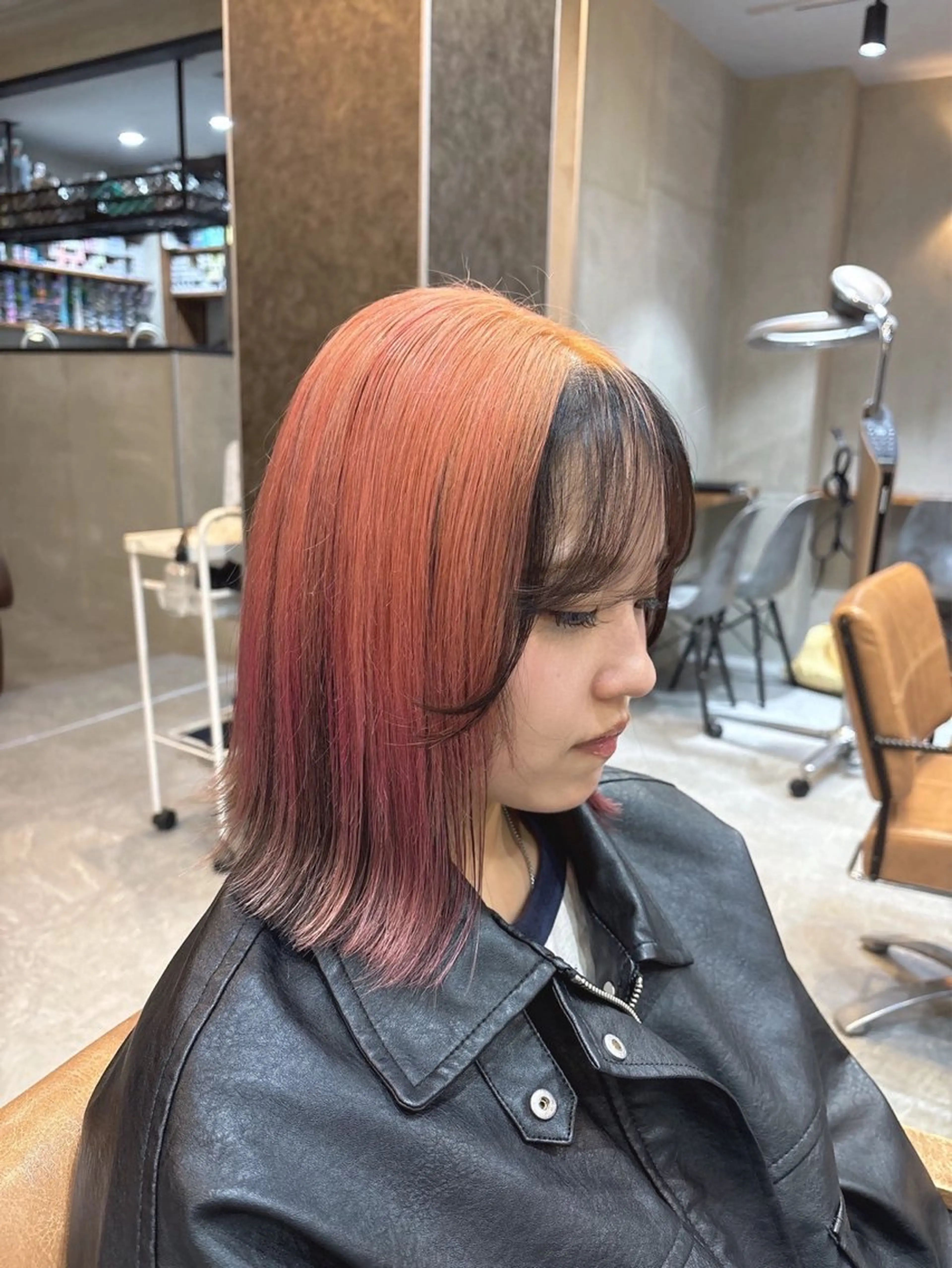 ミディアム SHIAN 立川 🍑すずかのヘアスタイル