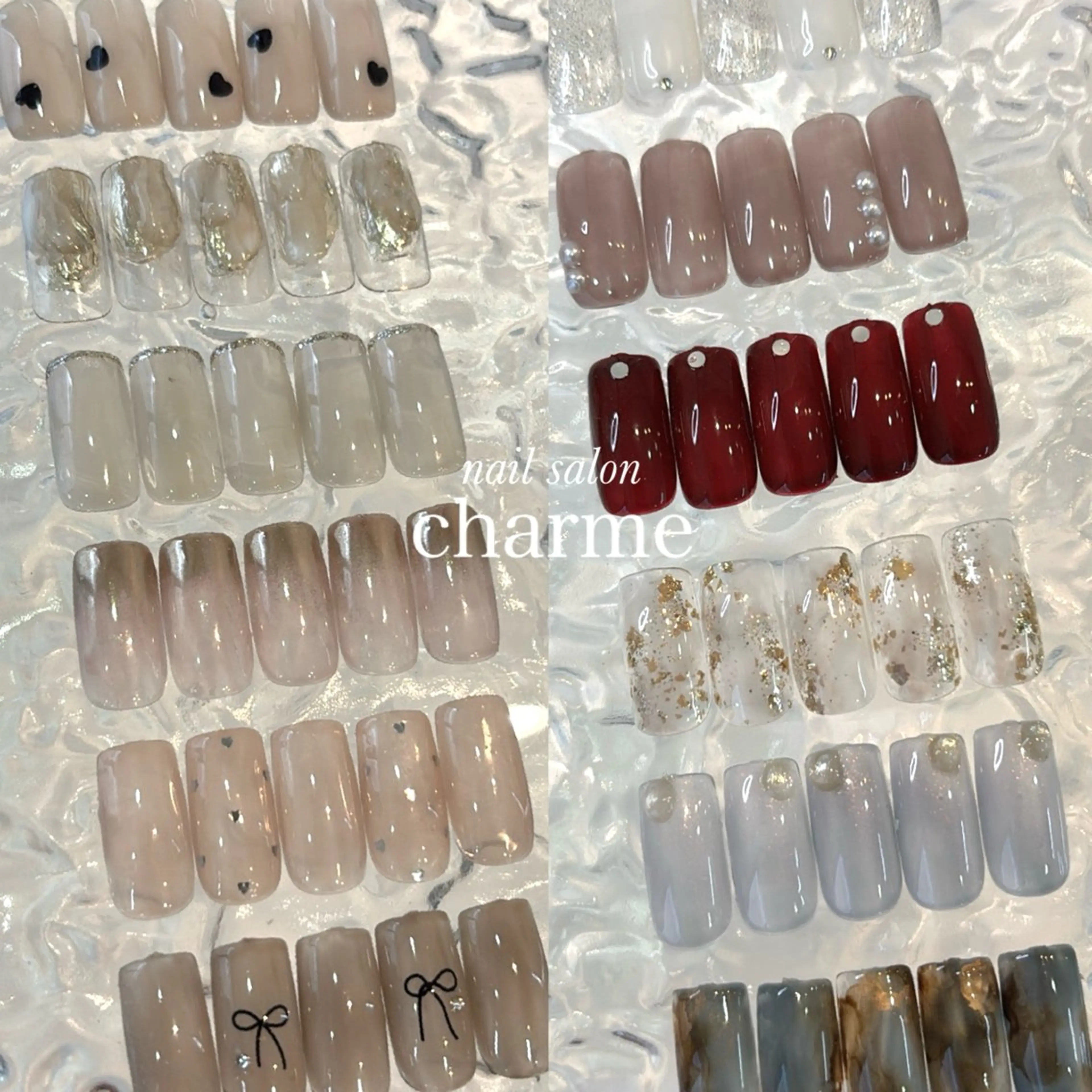 ネイル ハンドネイル charme yunonのネイルデザイン