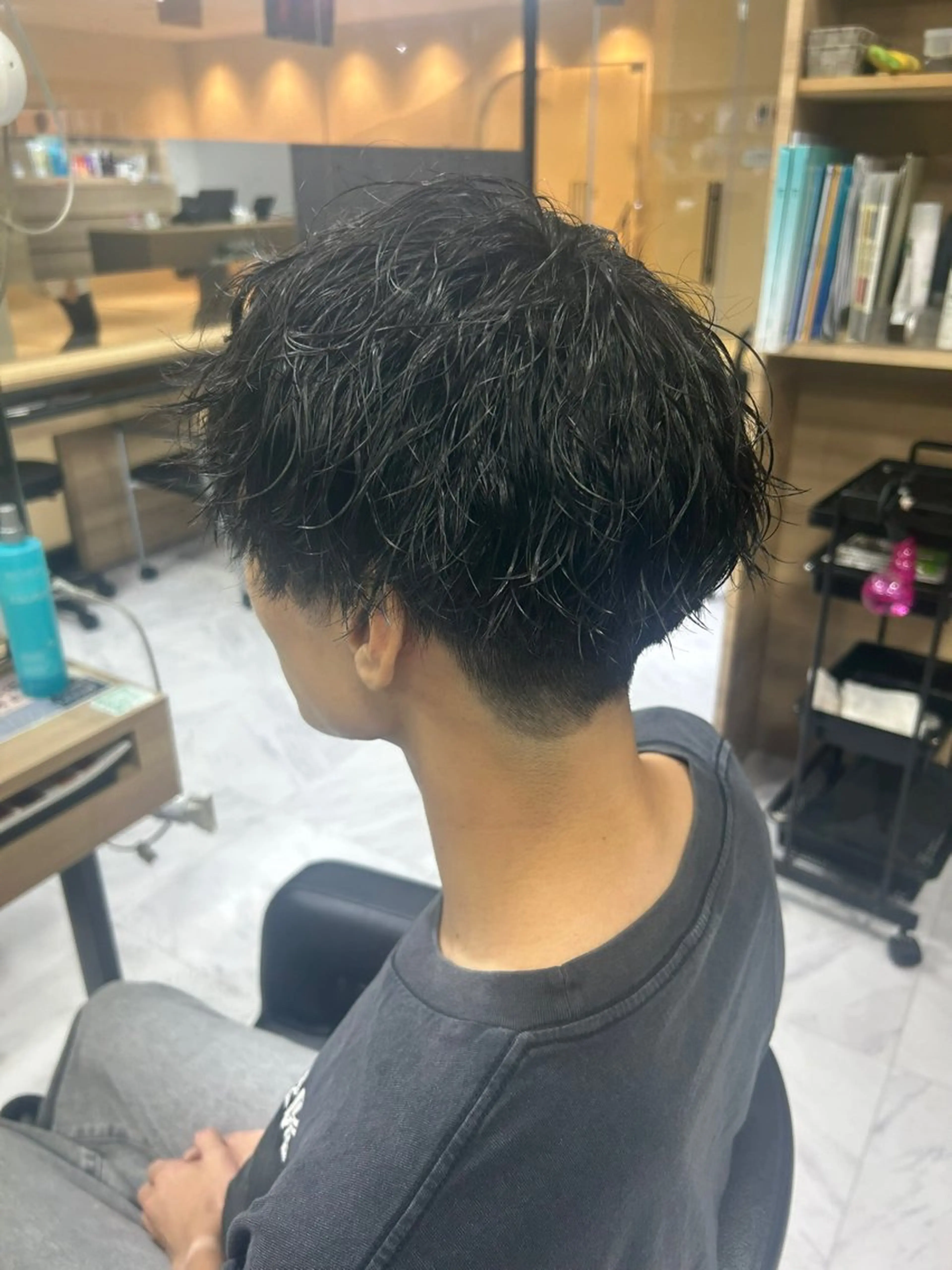 【ご新規限定】🩵🩵カット＋メンズパーマ🩵🩵の写真