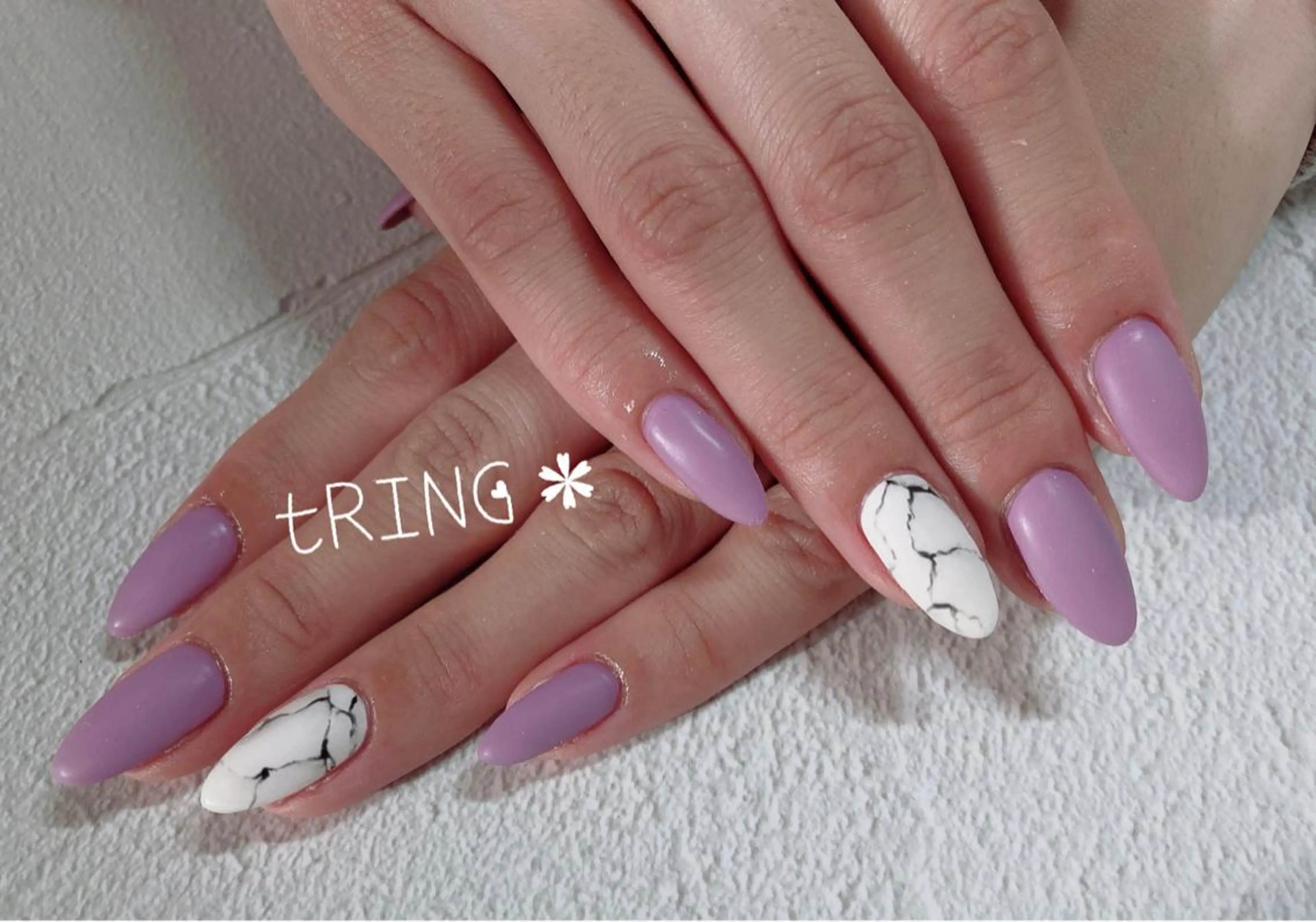 ネイル ハンドネイル tRING* しいの木台のネイルデザイン