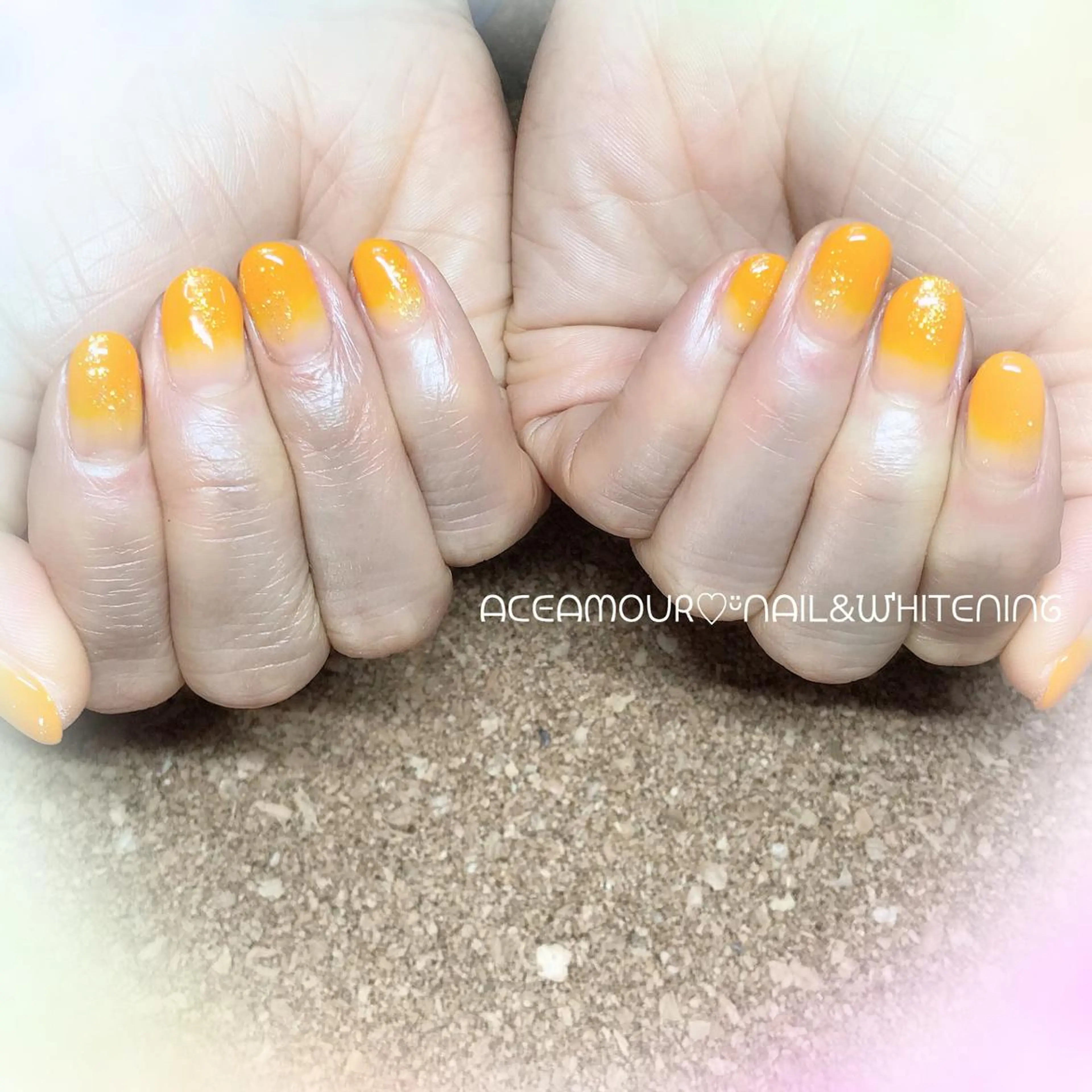 ネイル ネイル/耳つぼ /新ホワイトニングのネイルデザイン