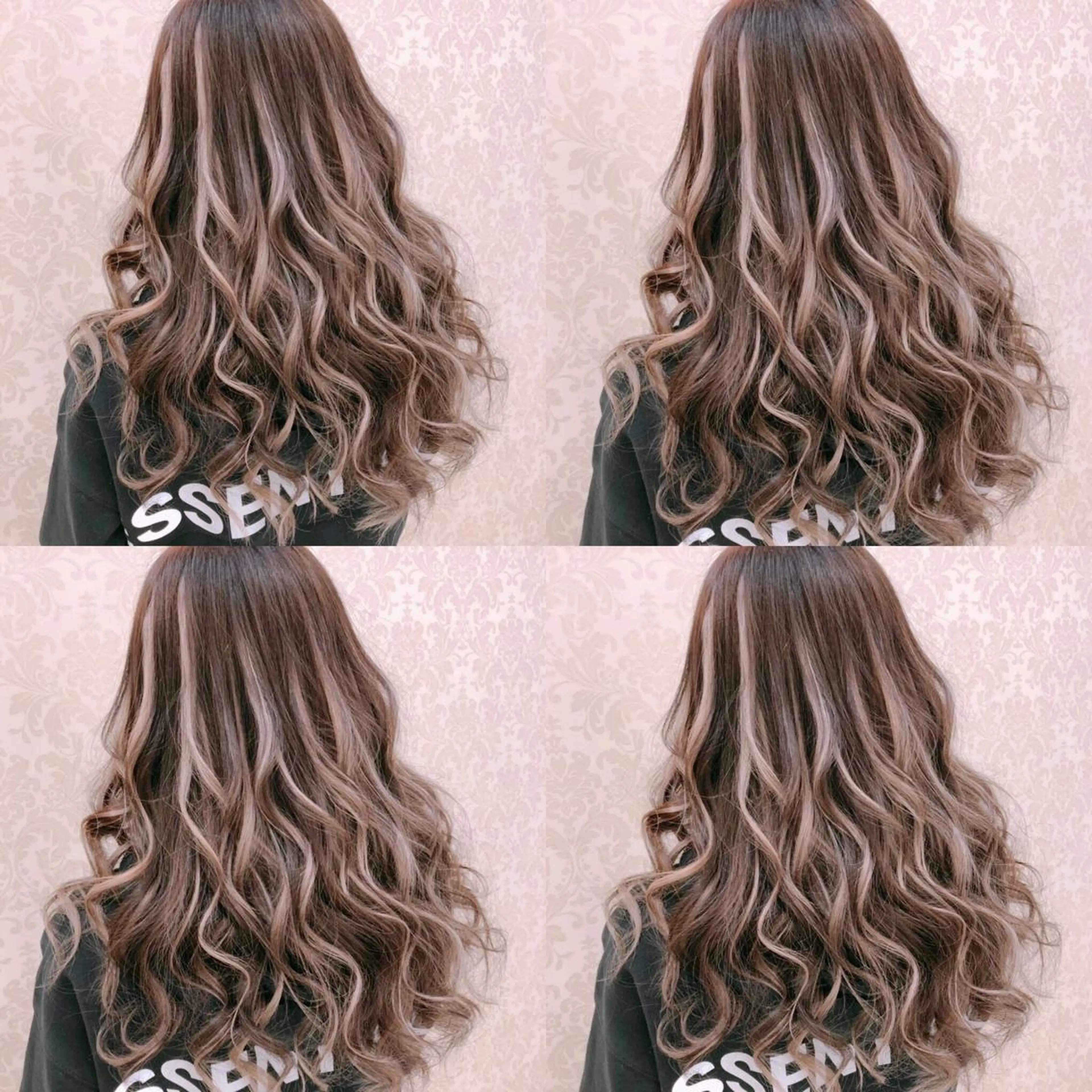 ロング カラー シールエクステ ハイライトカラー エクステ ハイライト 🌷MAYU 🌷のヘアスタイル