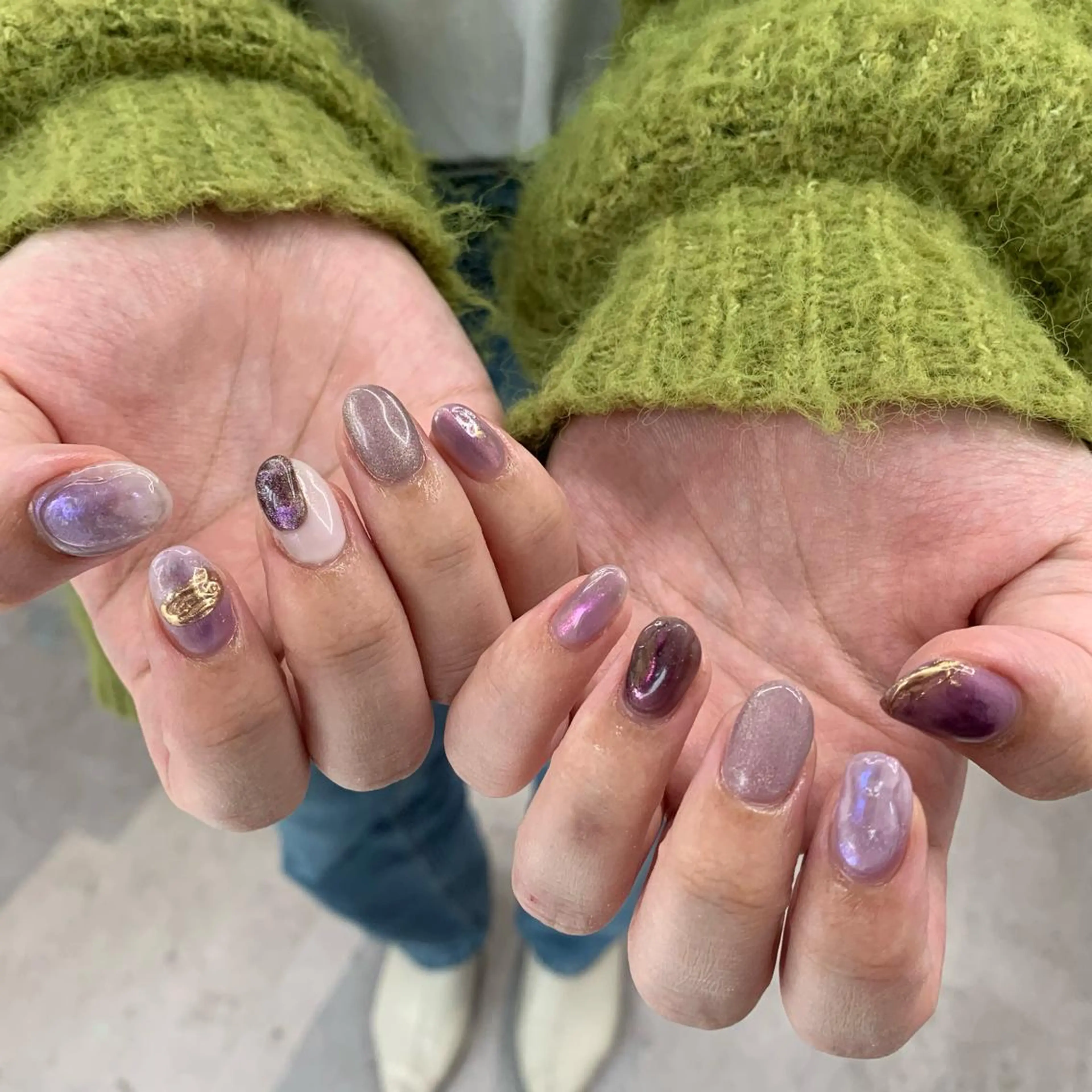 ネイル マキノ ユイのネイルデザイン