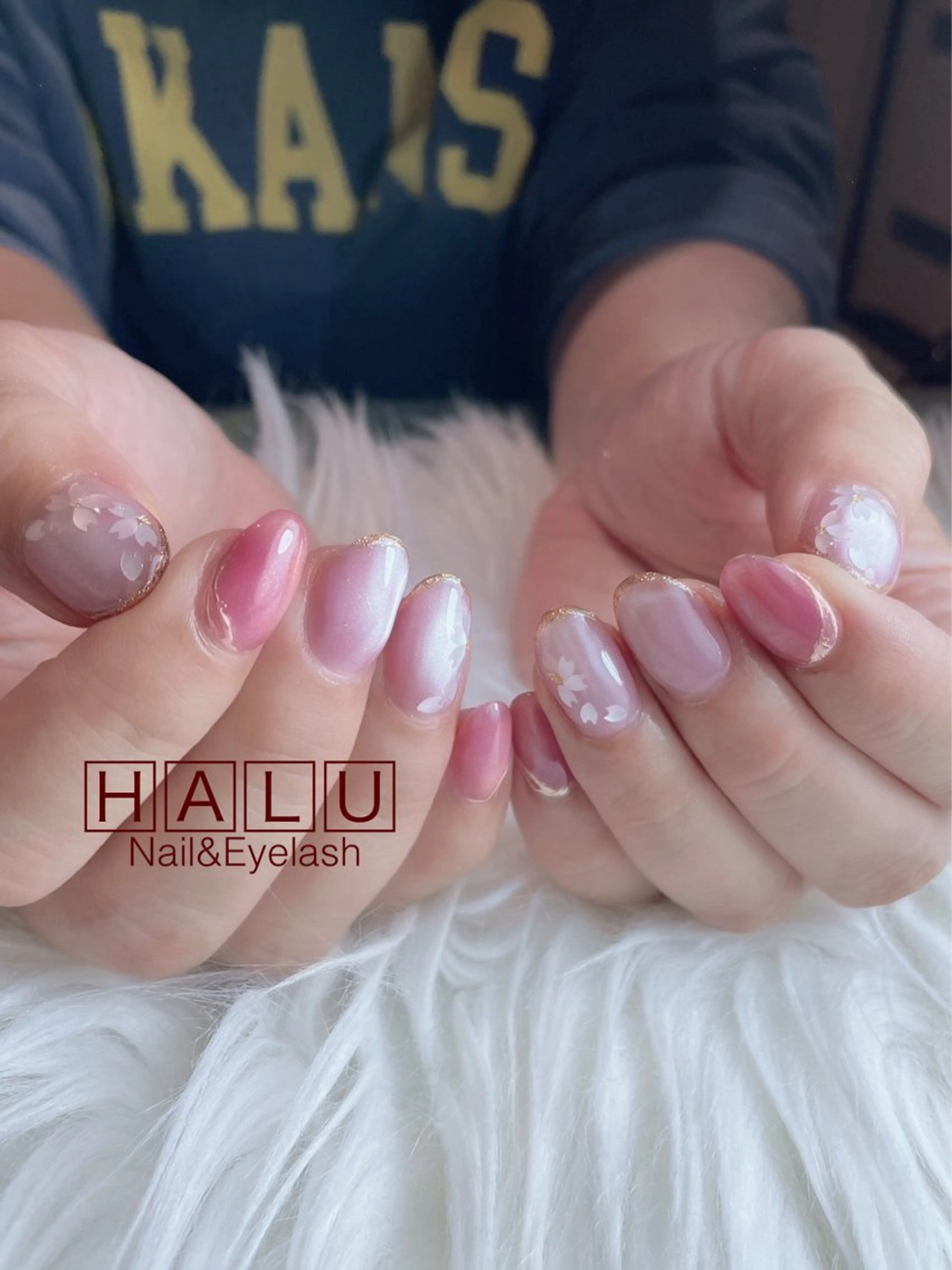ネイル 桜ネイル HALU ハルのネイルデザイン