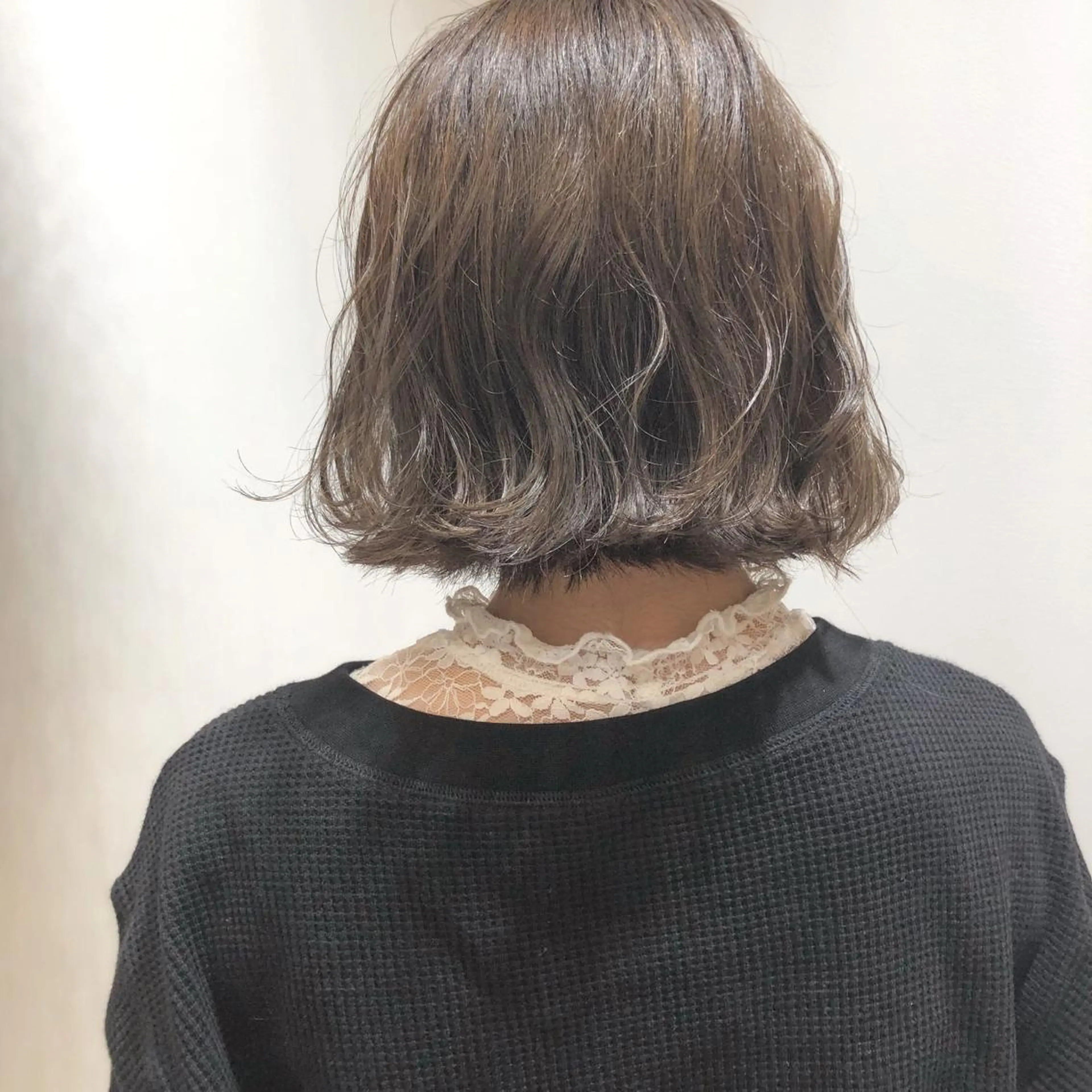カラー 透明感カラー ハイライトカラー カット ヘアカラー 縮毛矯正 トリートメント 江原 彩華のヘアスタイル