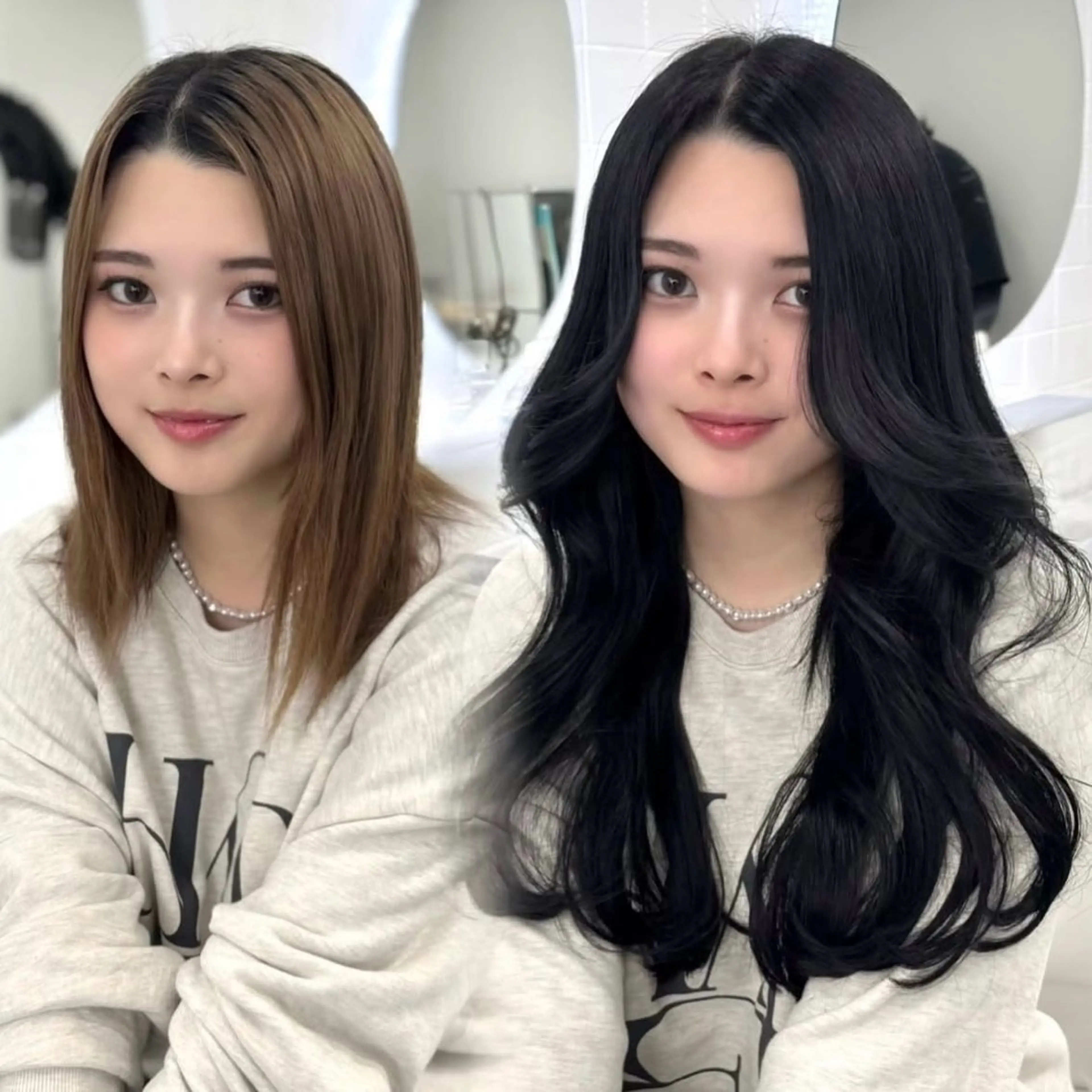 ロング エクステ エクステモデル募集 💗大阪梅田/川上のヘアスタイル