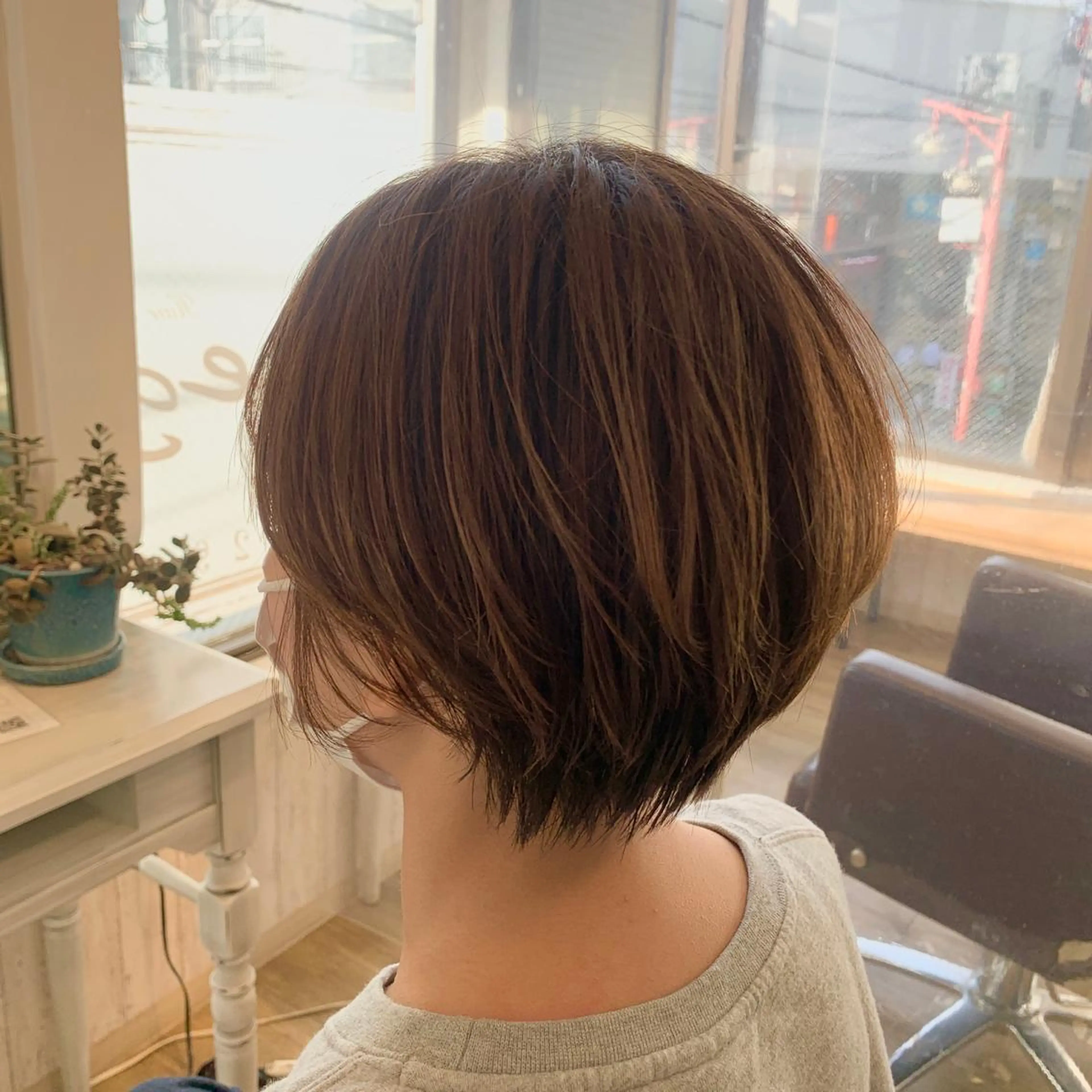 ショート ショートヘア カット トリートメント regalo Acari🍎のヘアスタイル