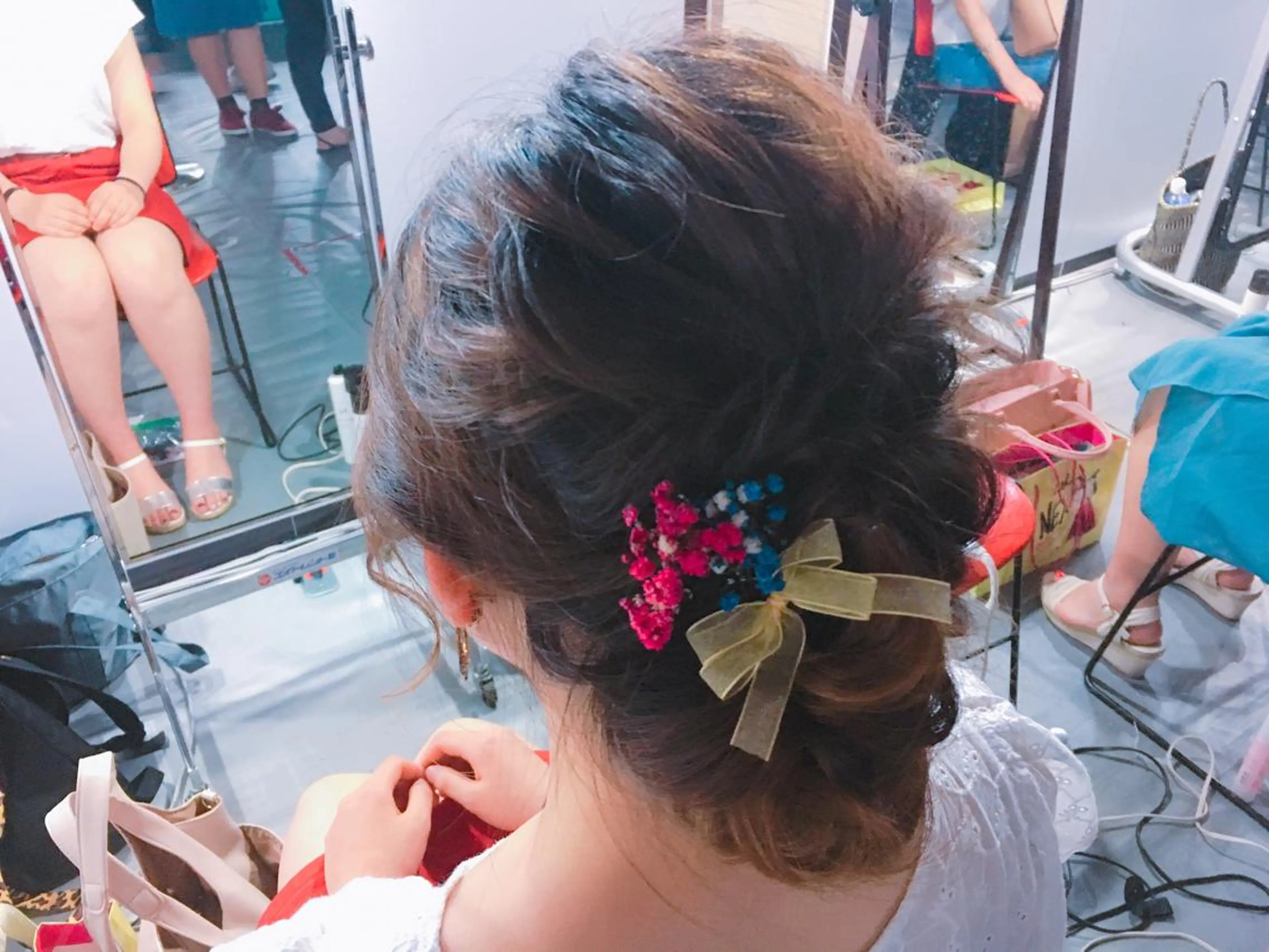 ロング ヘアアレンジ Freez狭間 裕美のヘアスタイル