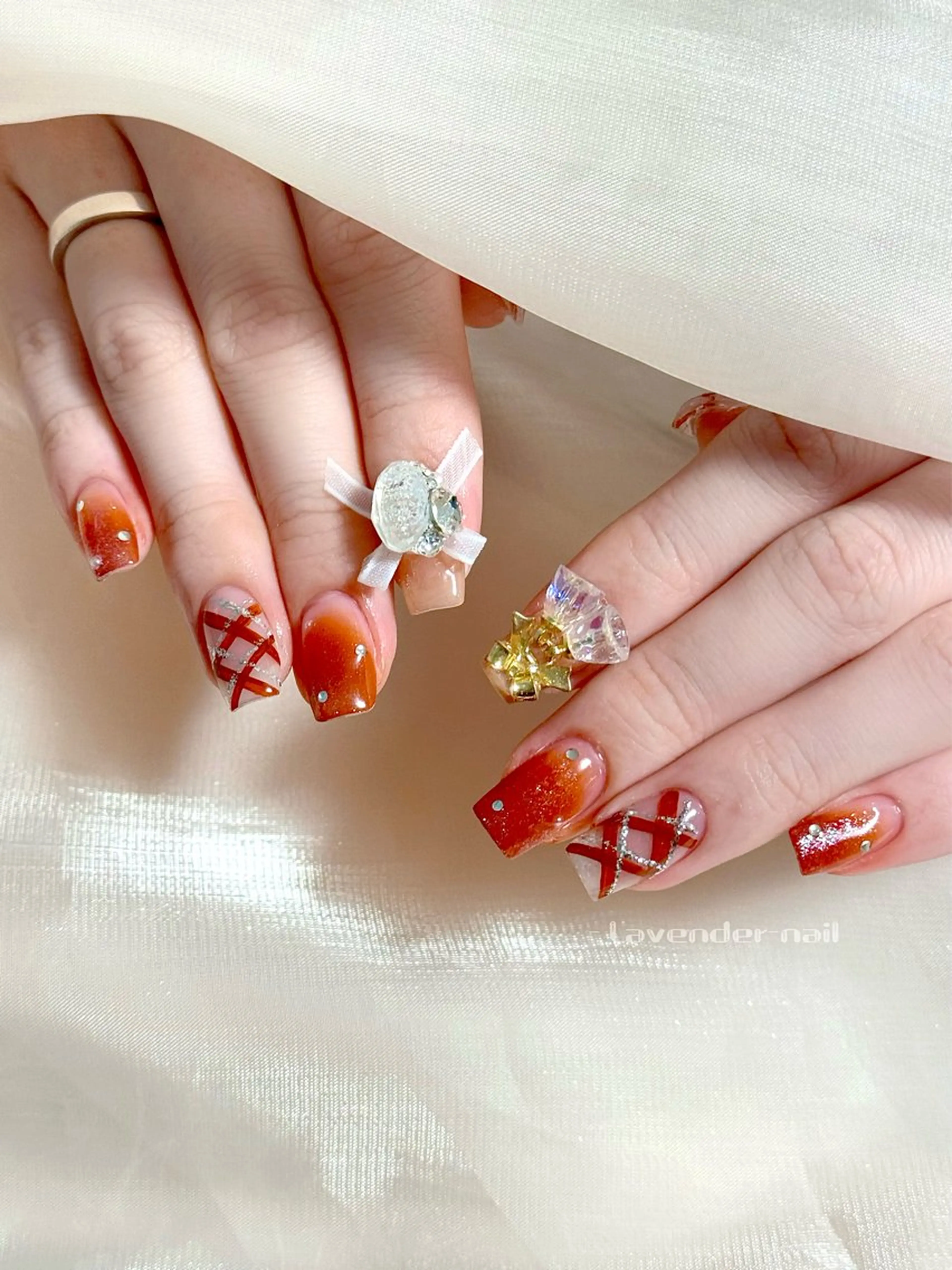 ネイル ハンドネイル Lavender nail·北18条のネイルデザイン