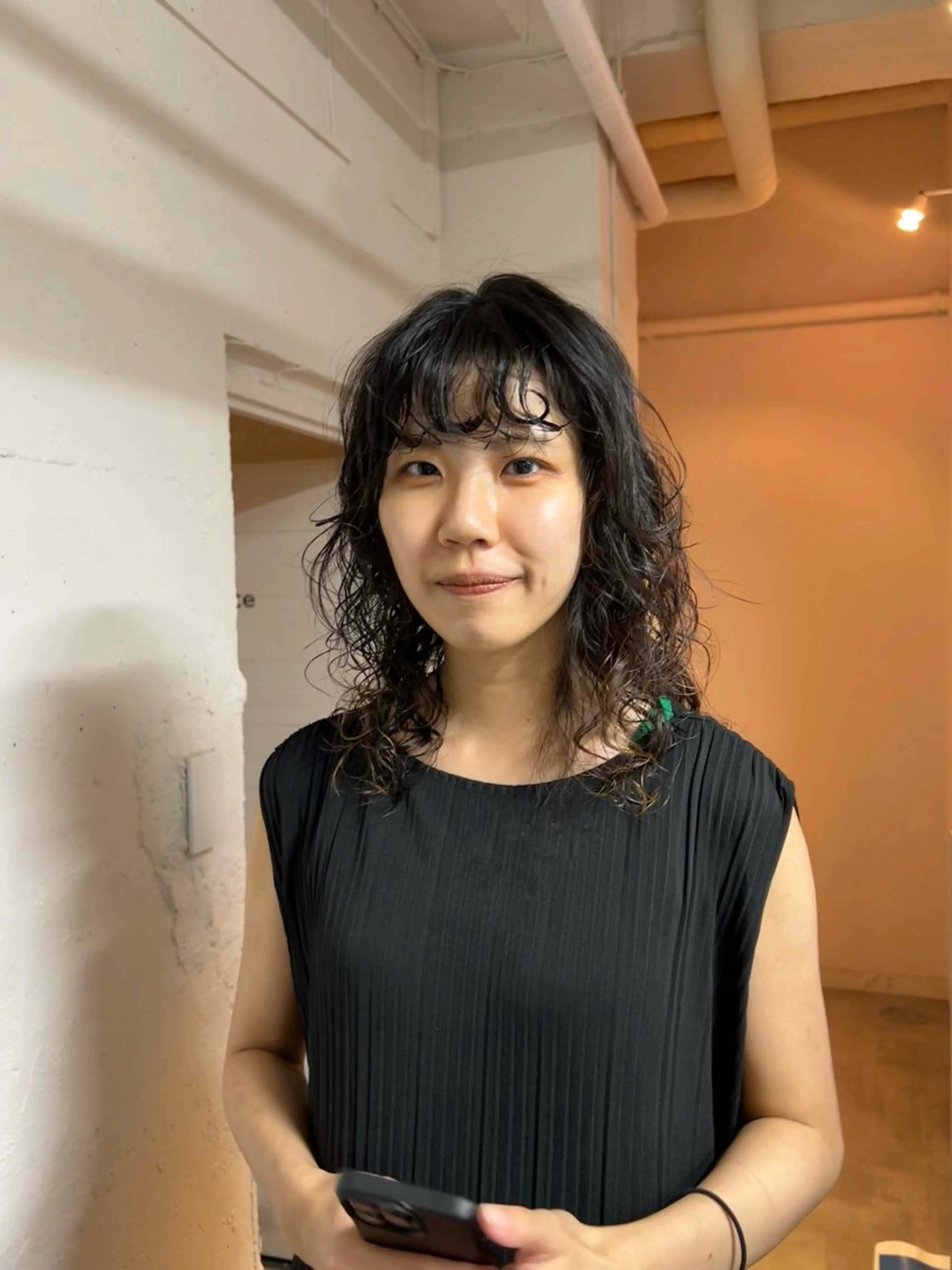 ミディアム tokute Takahashiのヘアスタイル