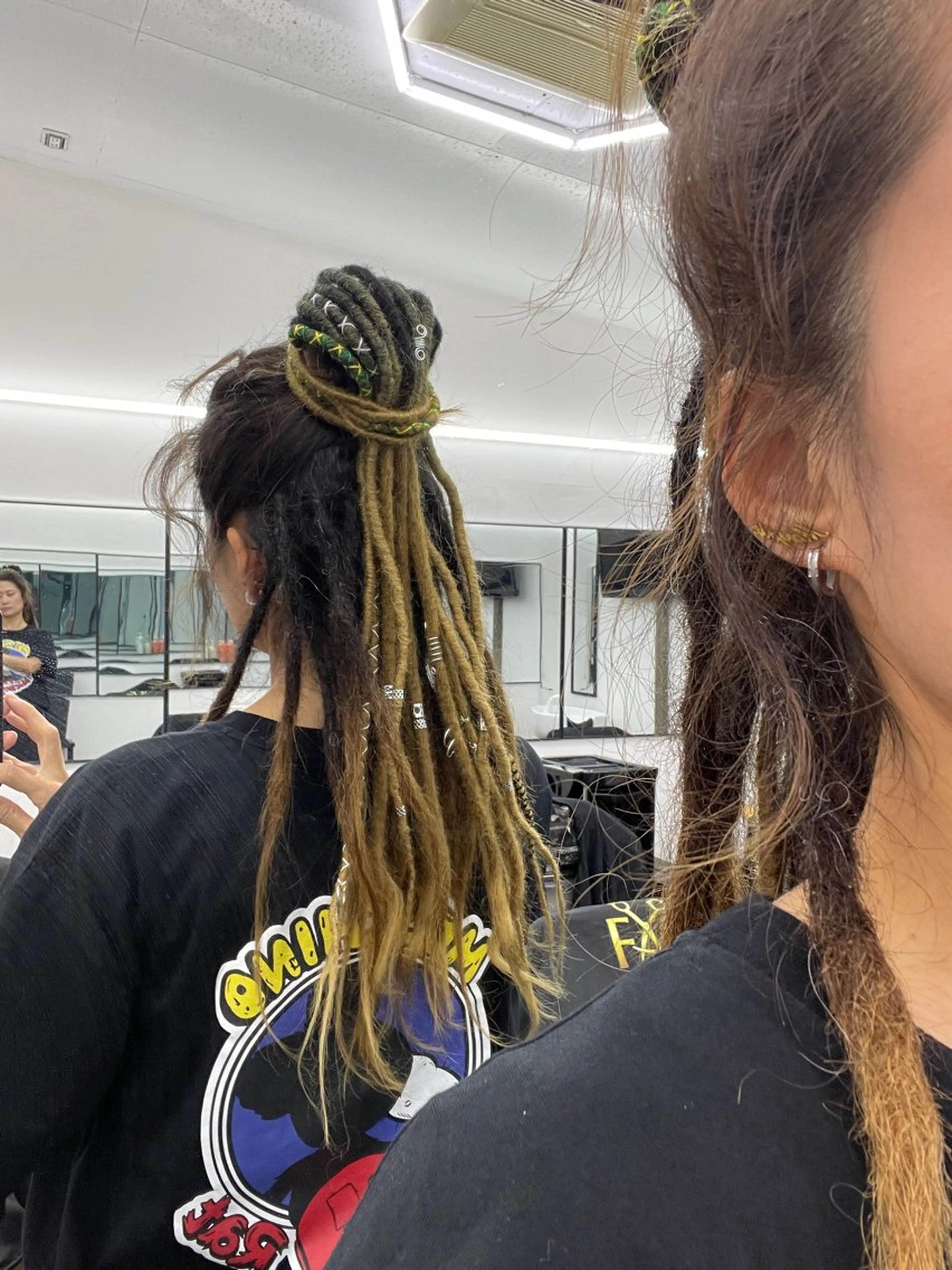 クリップインドレッド(ゴム)　オーダーメイド　事前カウンセリング必要な場合有の写真