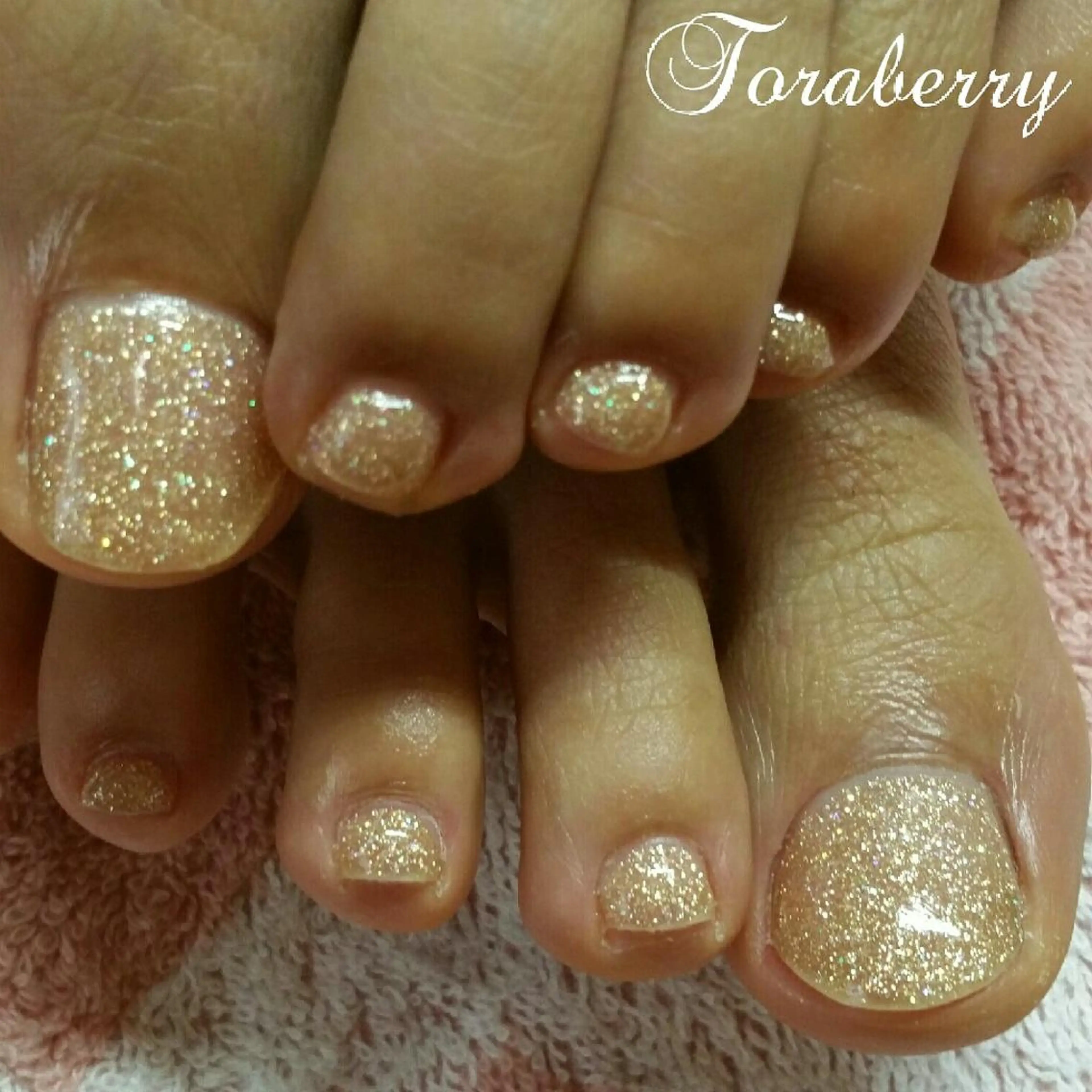 ネイル ラメ(グリッター) ネイリスト なつみのネイルデザイン