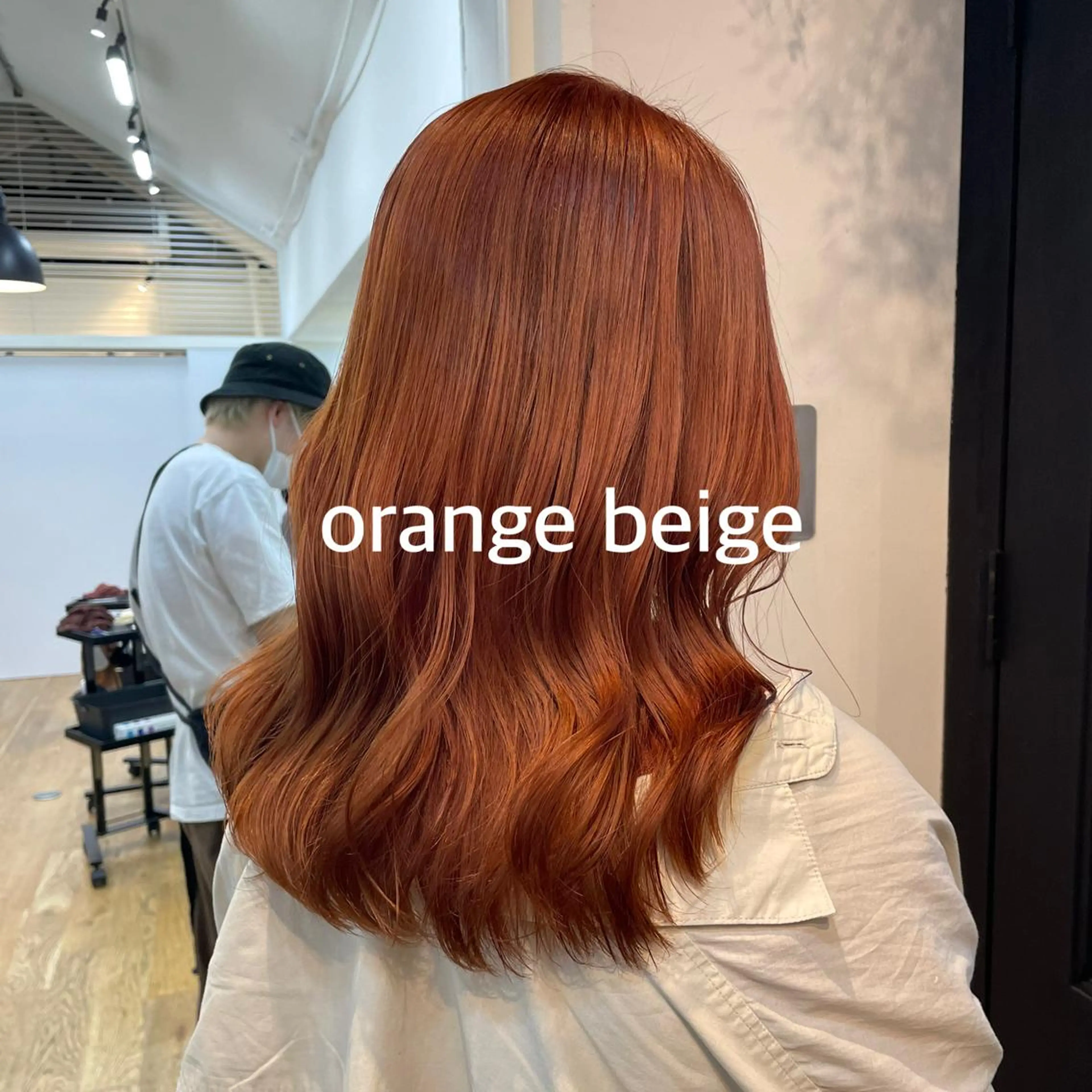 ロング ヘアカラー 暖色カラー推し/ トヤエリコのヘアスタイル