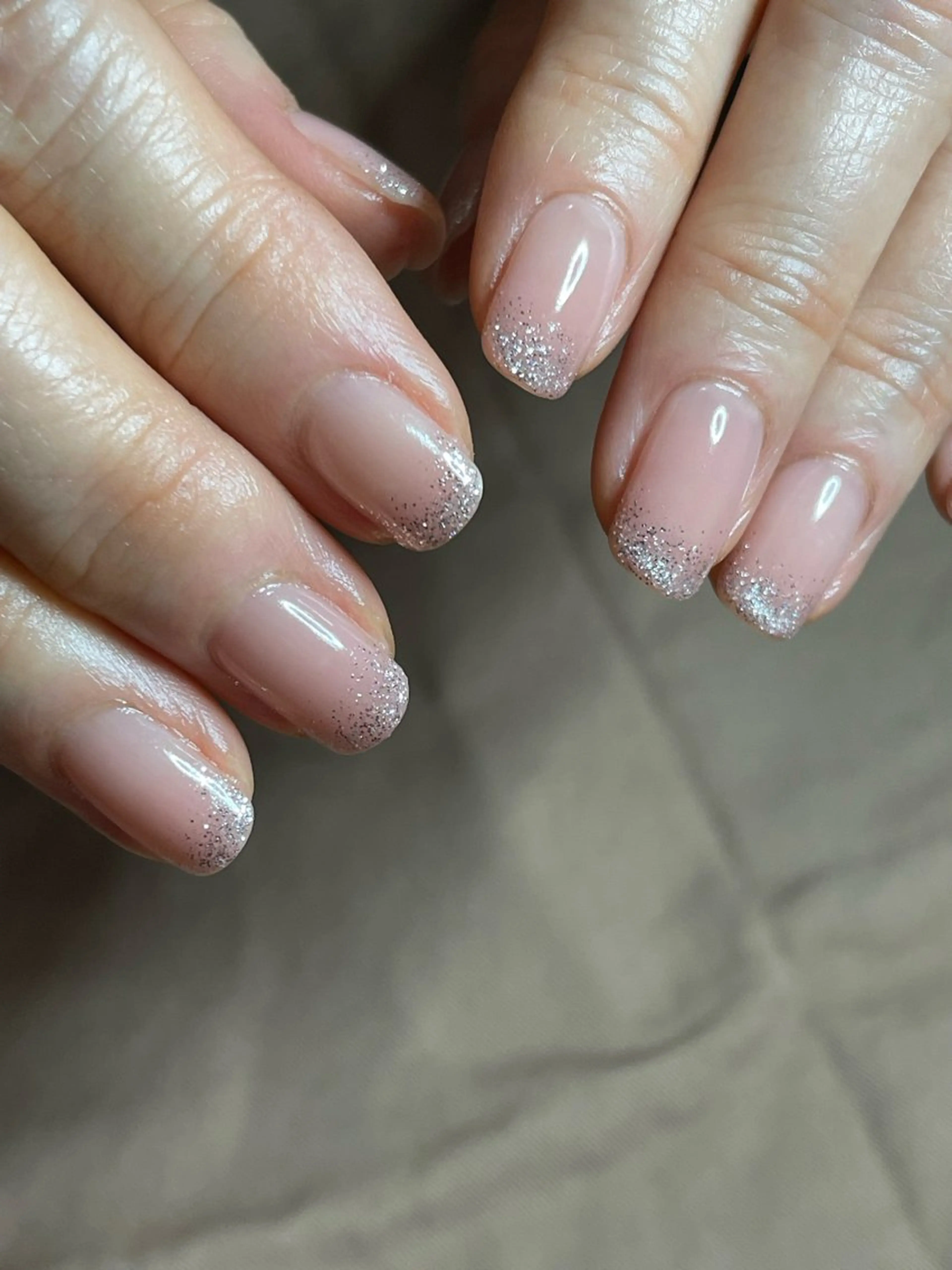 ネイル グラデーション 韓国ネイル ラメ(グリッター) nail 6.のネイルデザイン